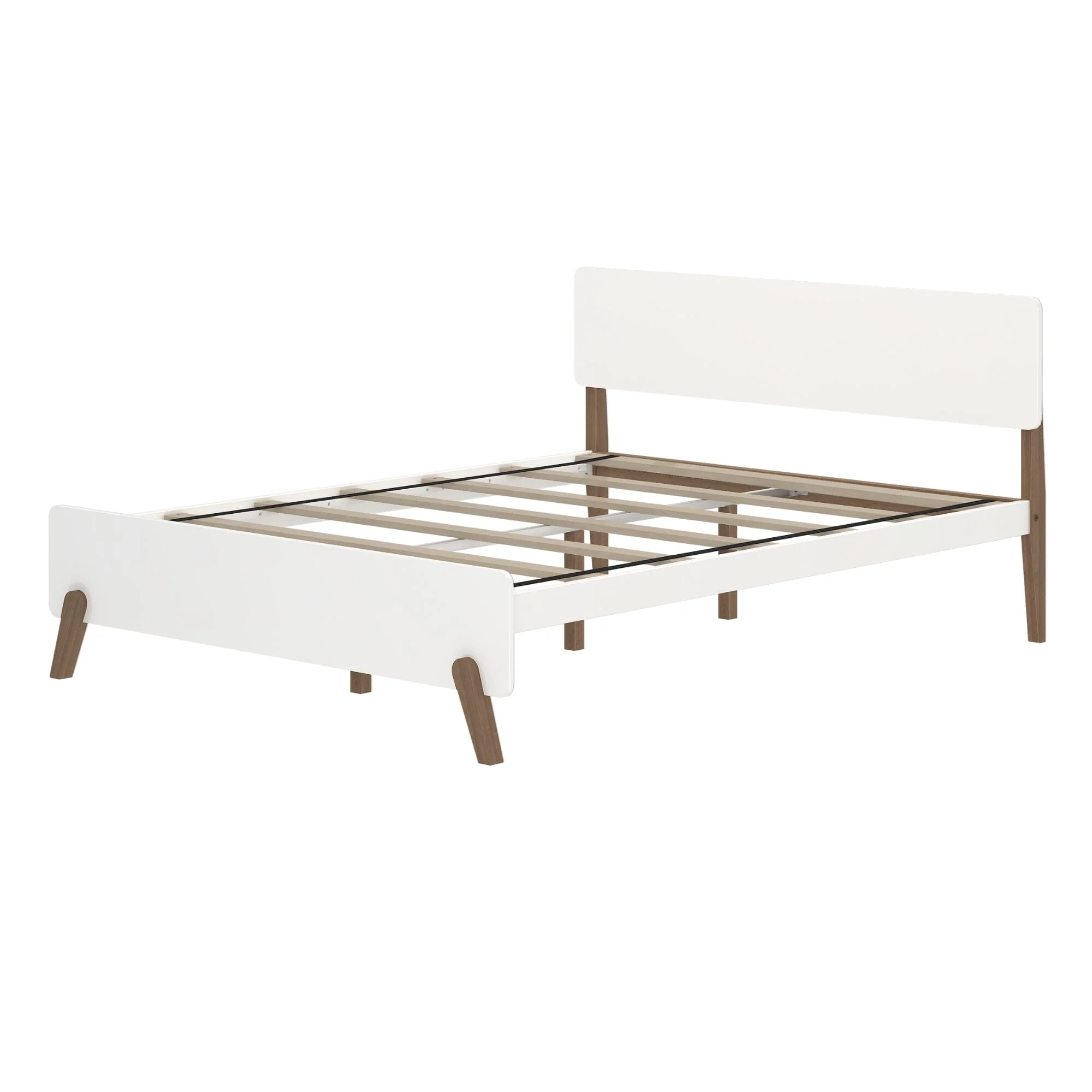 Mid-Century Modern Queen Bed - Image 12