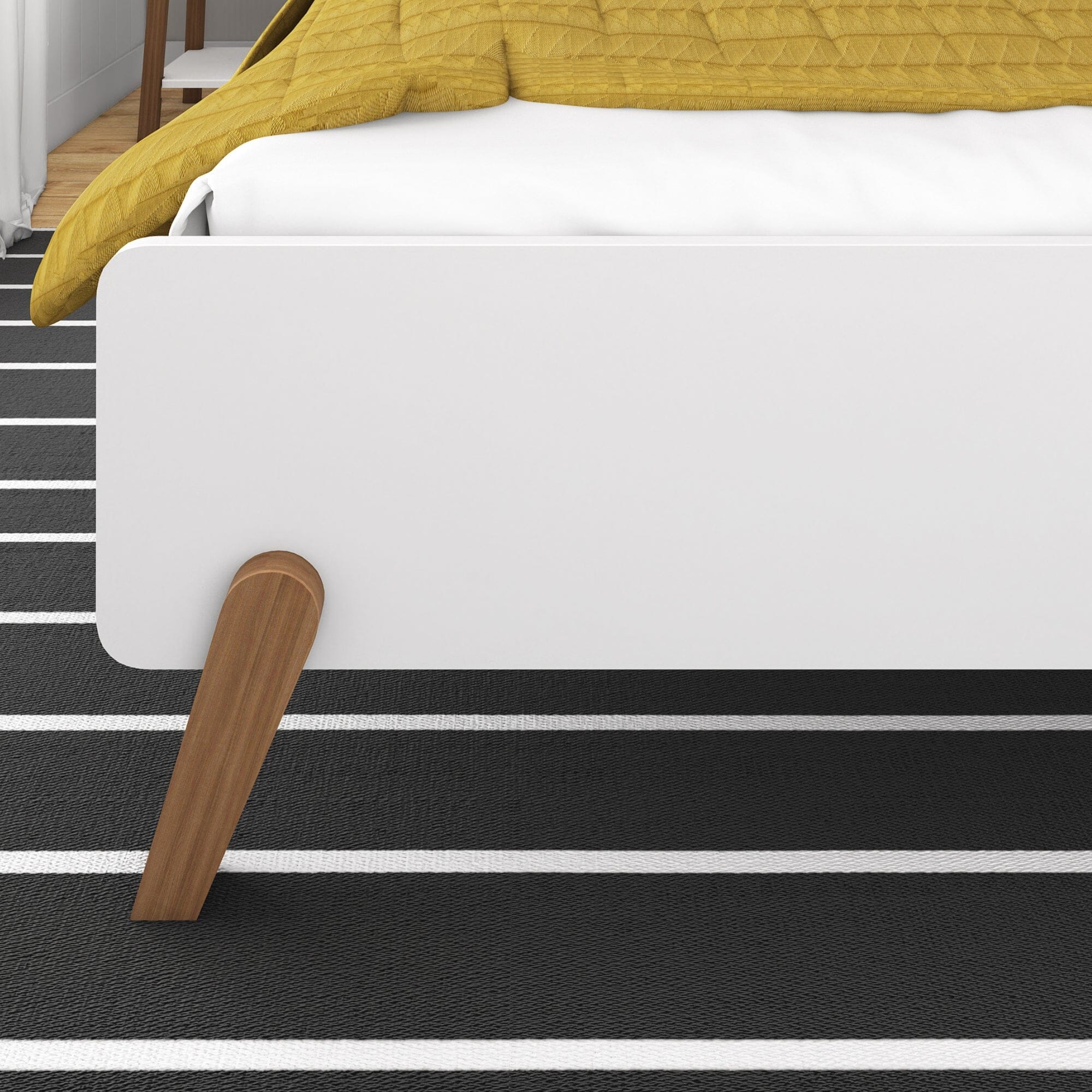 Mid-Century Modern Queen Bed - Image 26