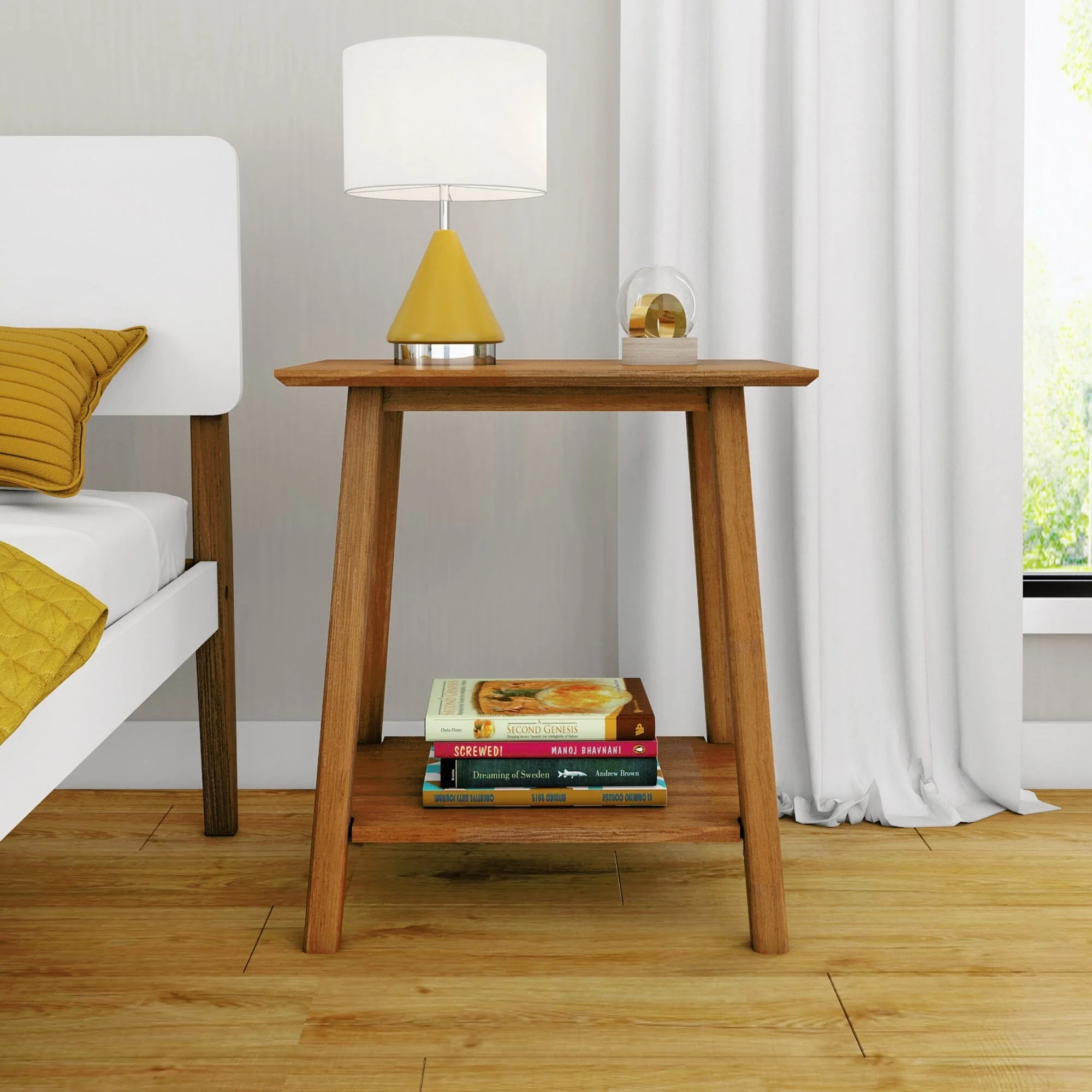 Mid-Century Modern Table Nightstand - Image 6