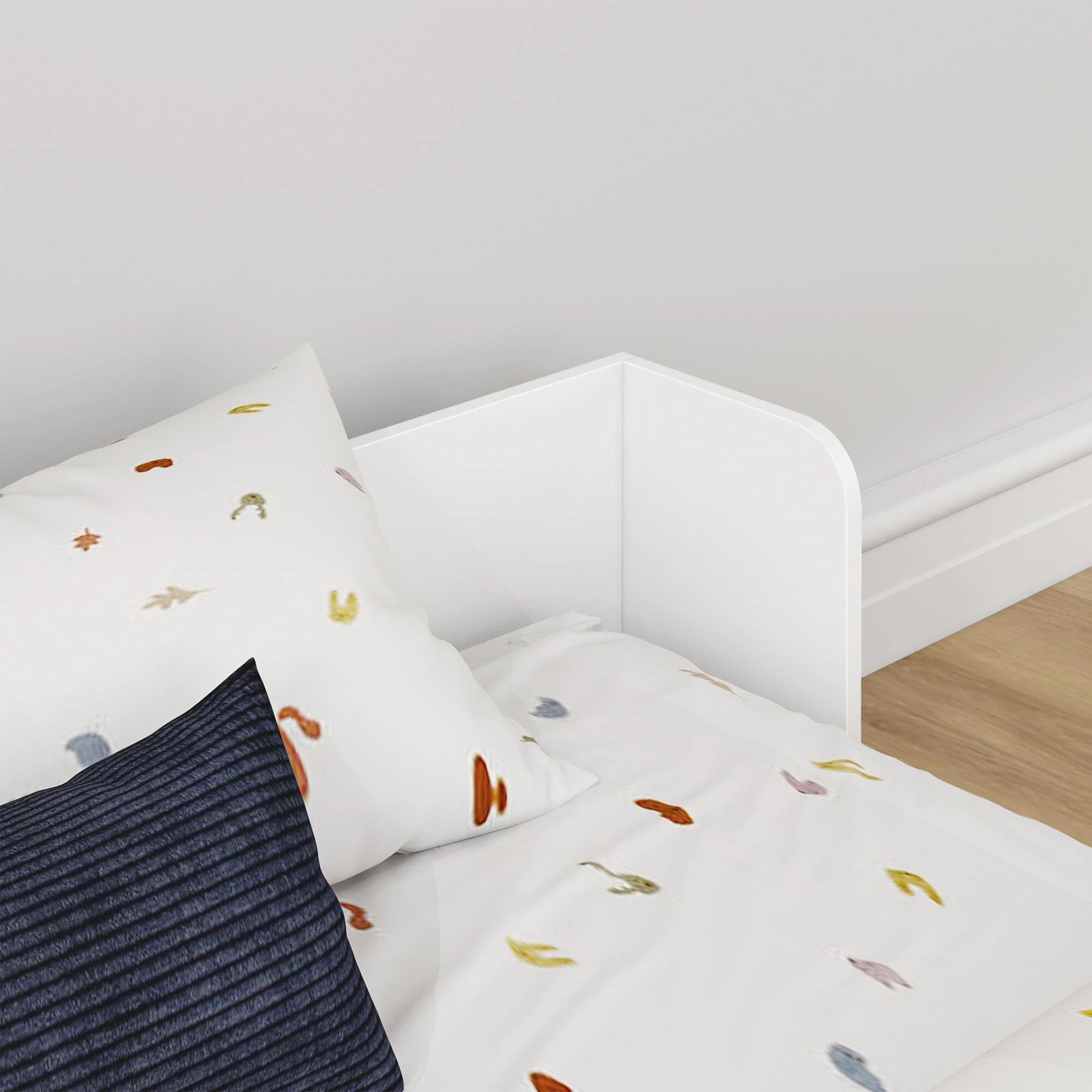 Mid-Century Modern Twin Floor Bed - Image 11