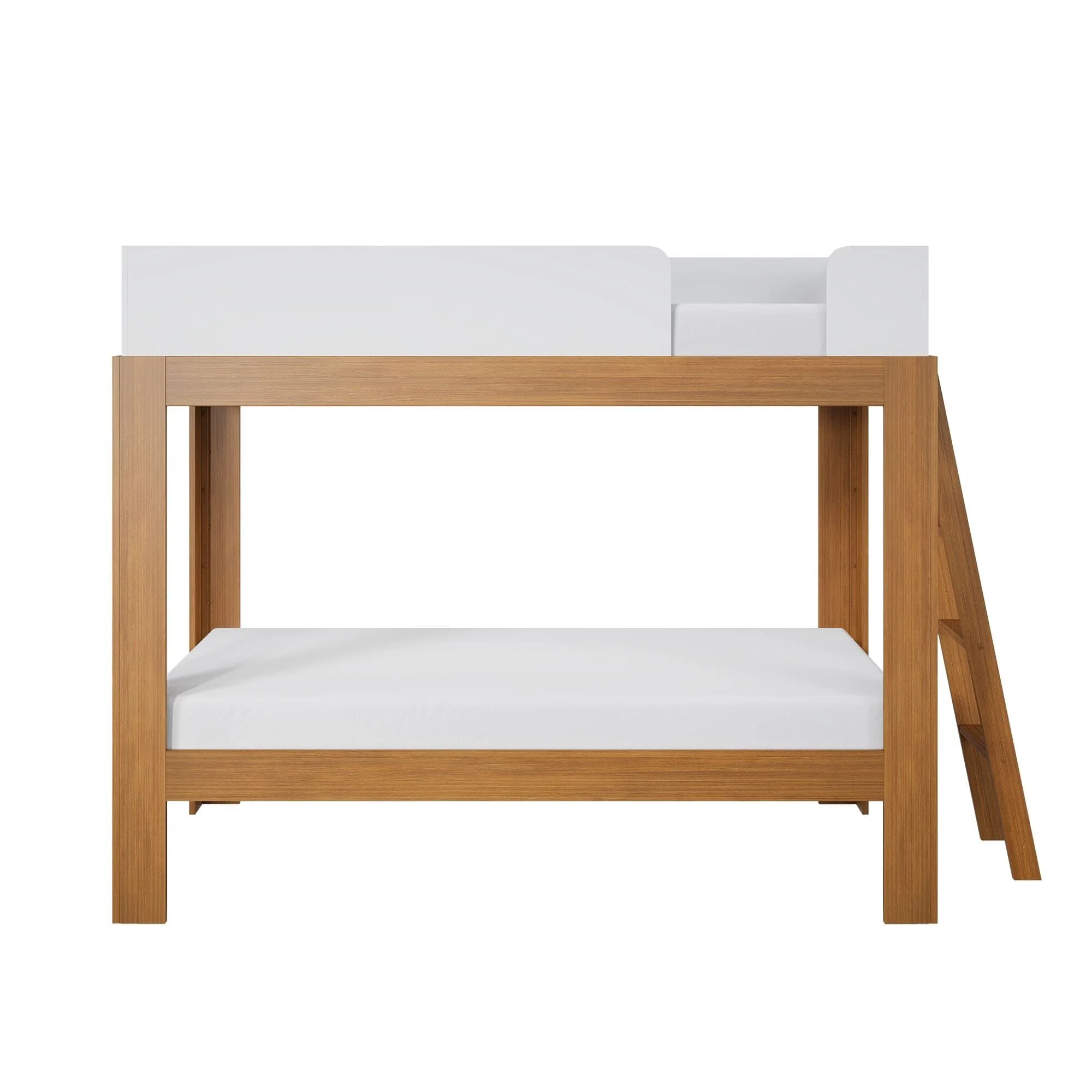 Mid-Century Modern Twin Over Twin Bunk Bed - Image 16