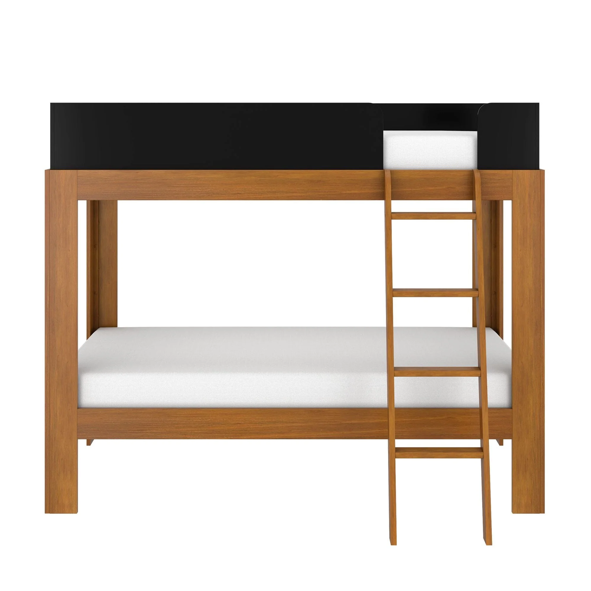 Mid-Century Modern Twin Over Twin Bunk Bed - Image 18