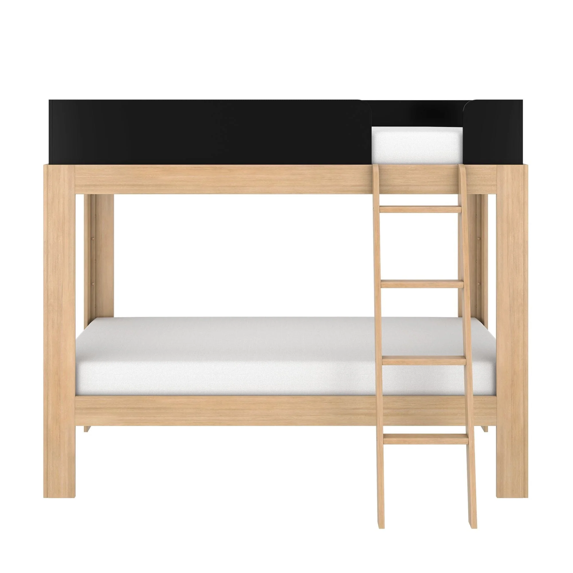 Mid-Century Modern Twin Over Twin Bunk Bed - Image 19