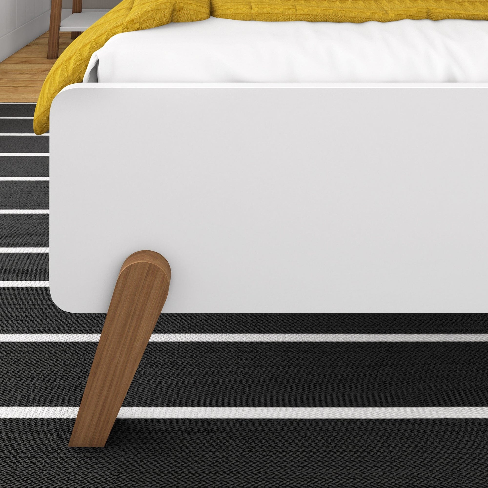 Mid-Century Modern Twin Bed - Image 26