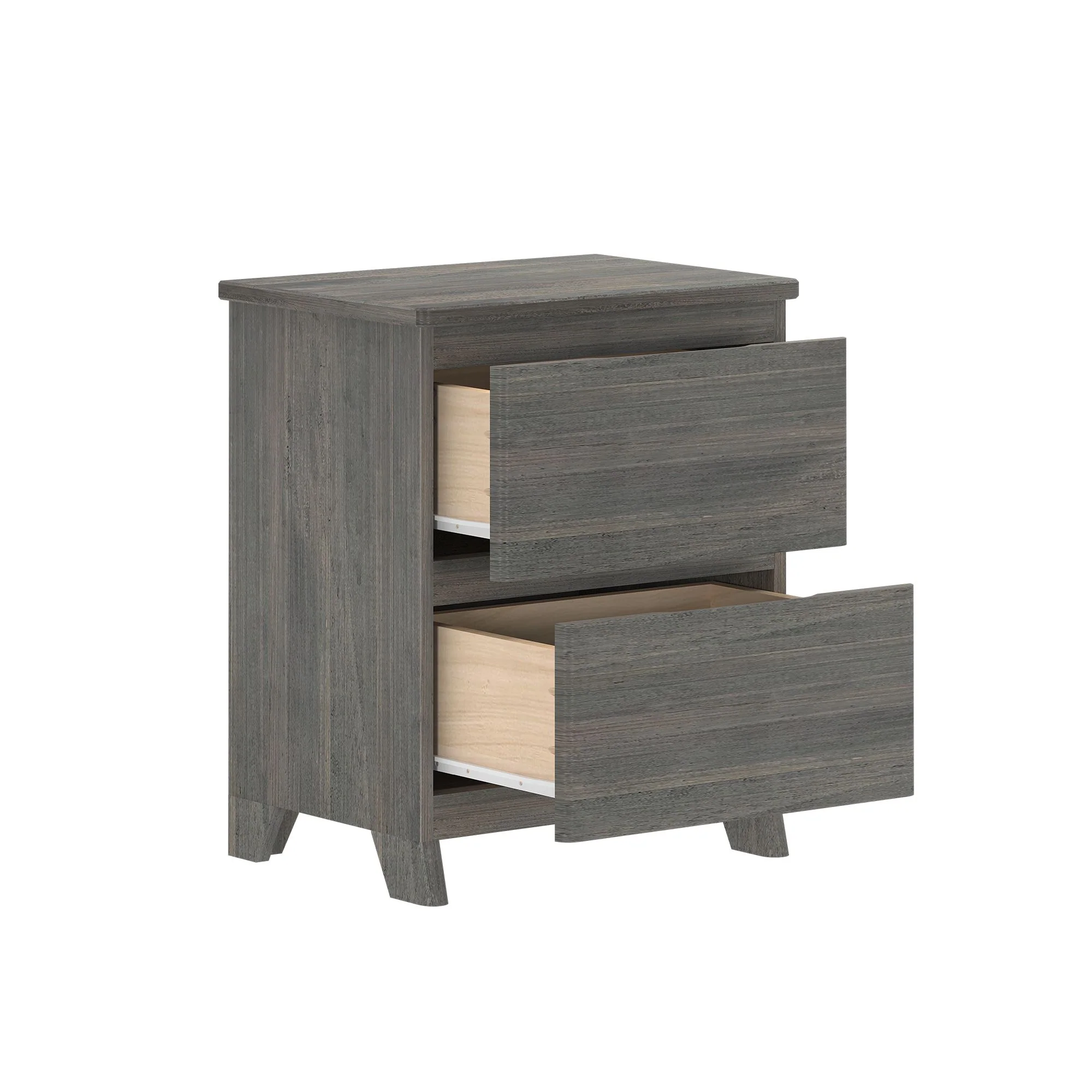 Modern Farmhouse 2-Drawer Nightstand - Image 11