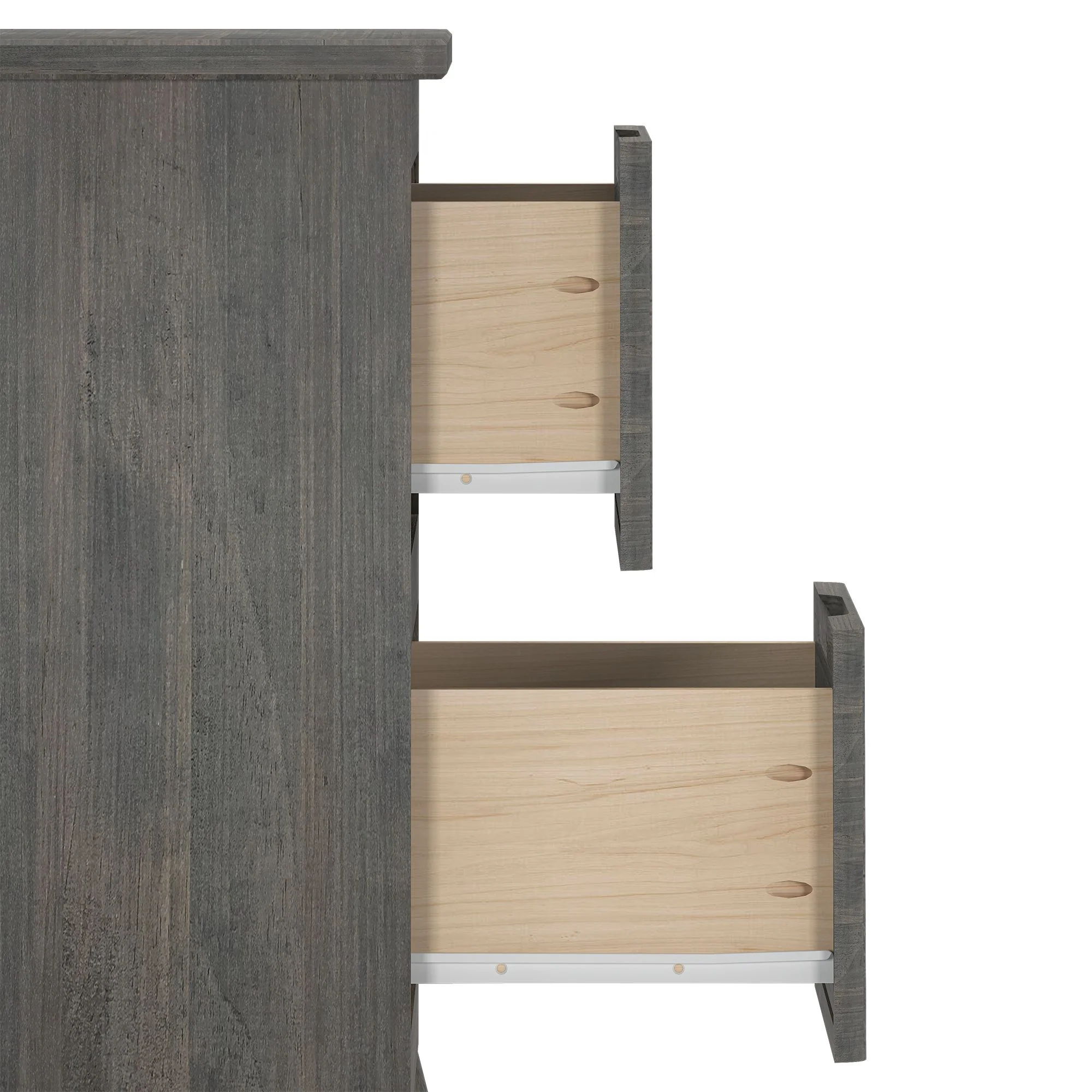 Modern Farmhouse 2-Drawer Nightstand - Image 23