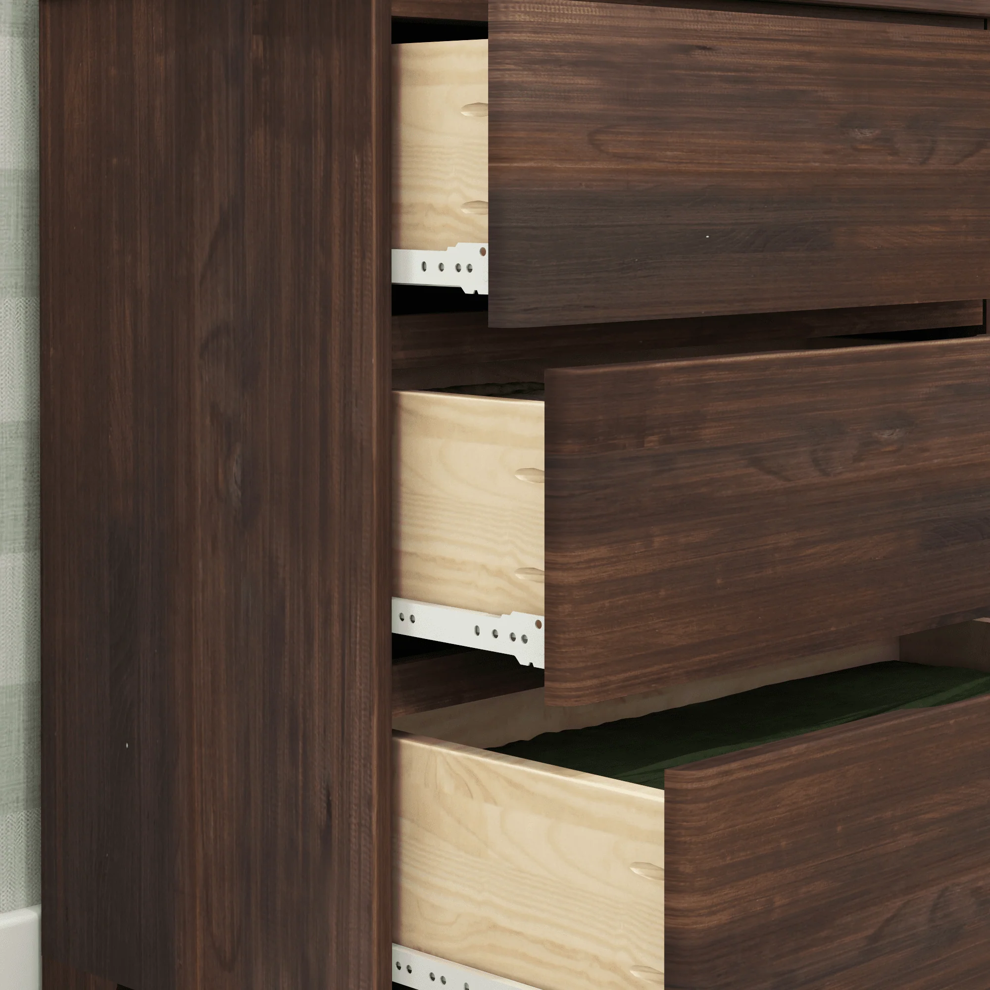 Modern Farmhouse 3-Drawer Dresser - Image 21