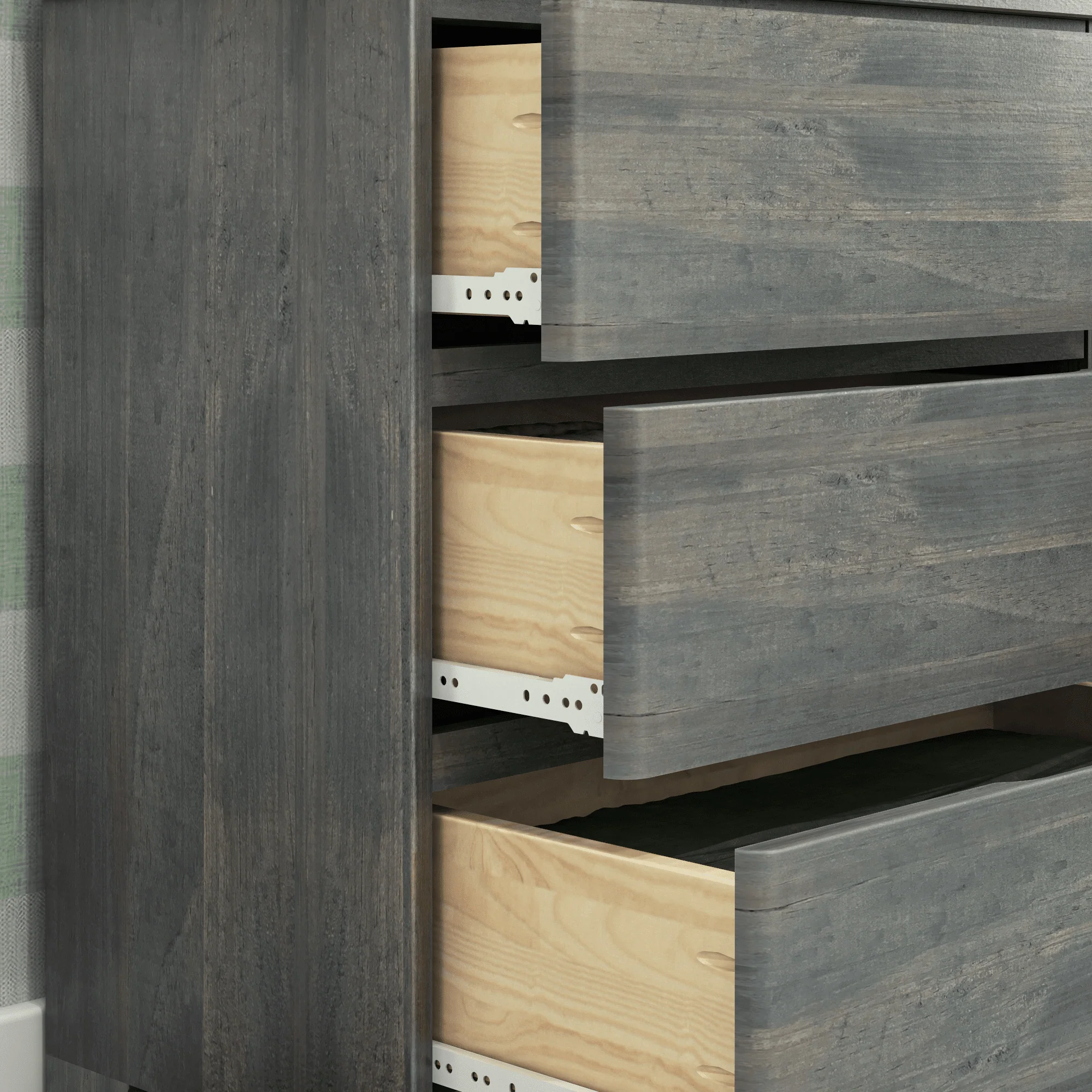 Modern Farmhouse 3-Drawer Dresser - Image 23