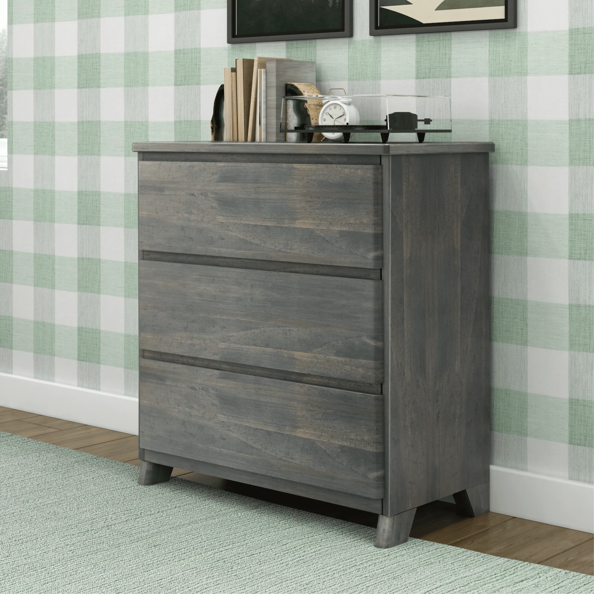 Modern Farmhouse 3-Drawer Dresser - Image 7