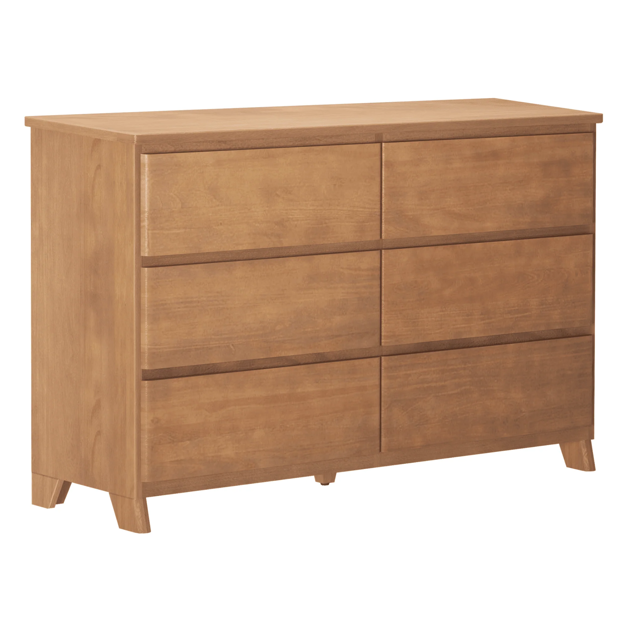 Modern Farmhouse 6-Drawer Dresser - Image 12