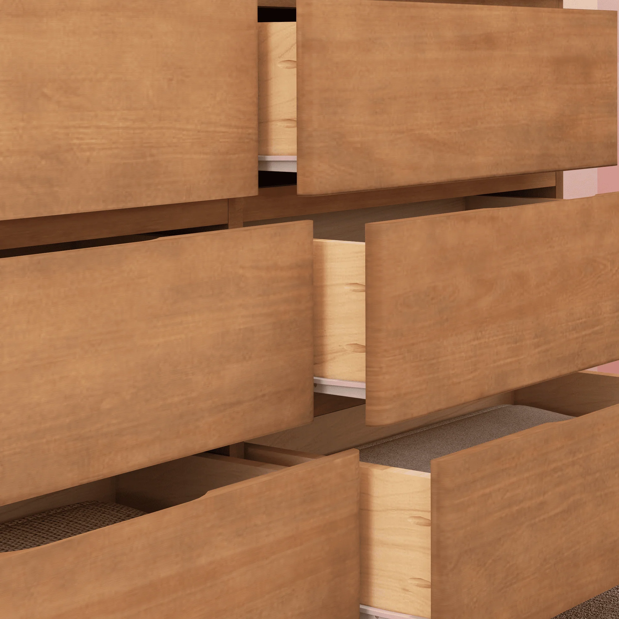 Modern Farmhouse 6-Drawer Dresser - Image 24