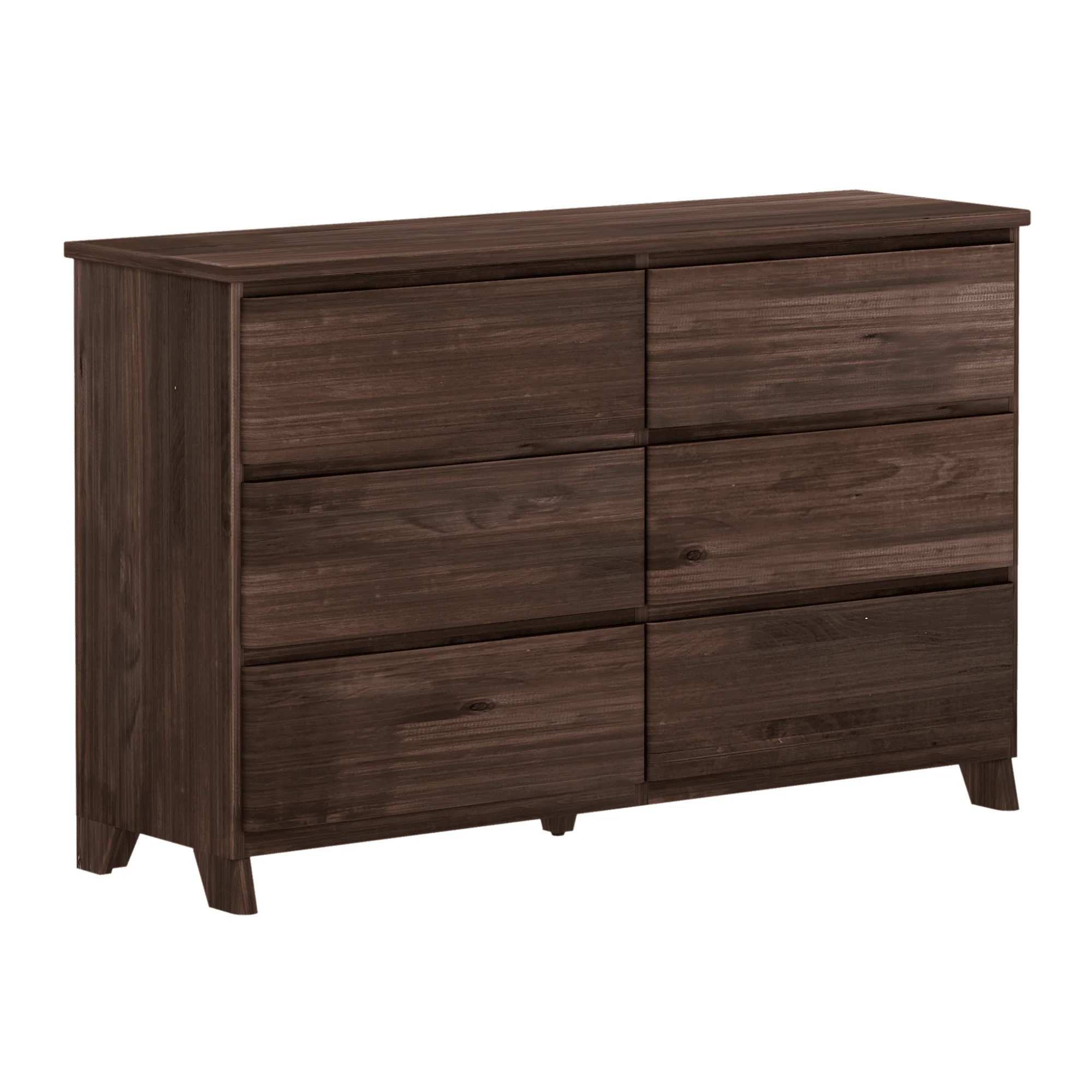 Modern Farmhouse 6-Drawer Dresser - Image 9