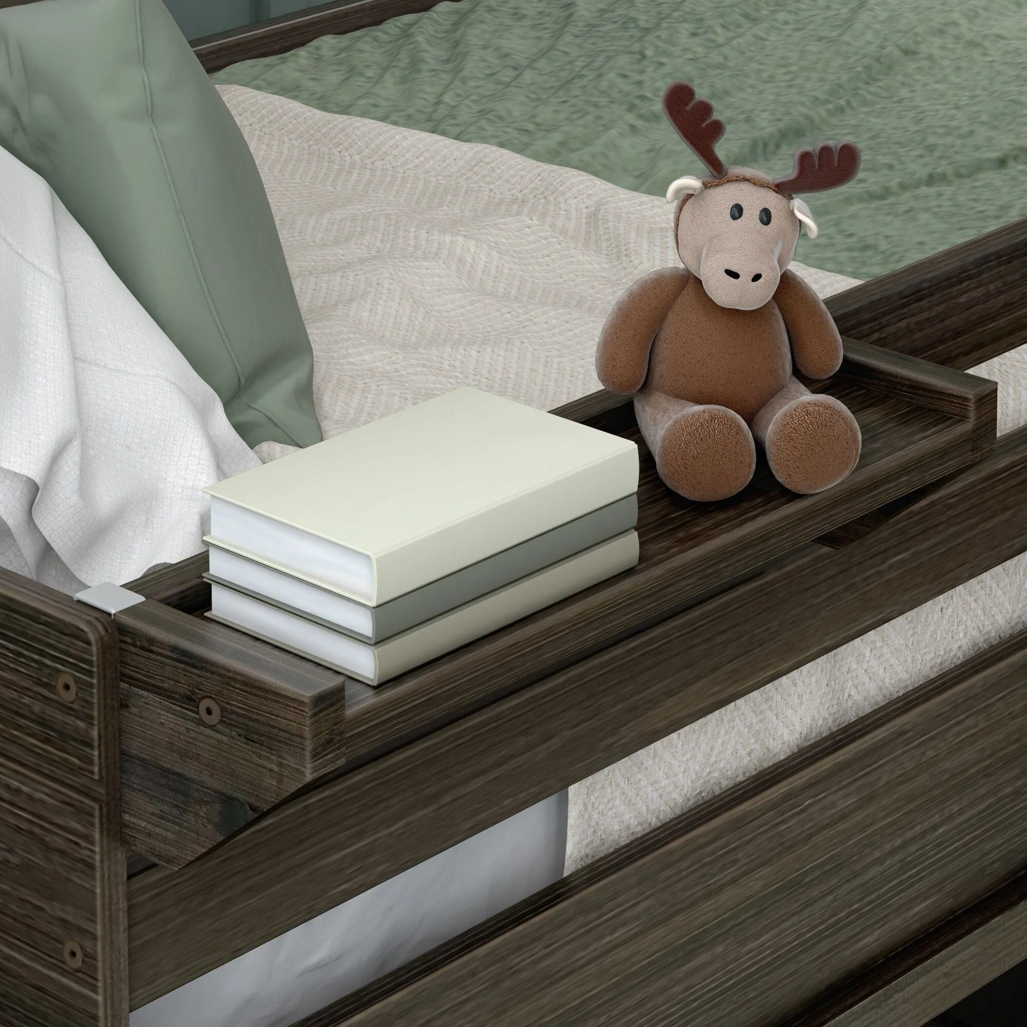 Modern Farmhouse Bedside Tray - Image 5