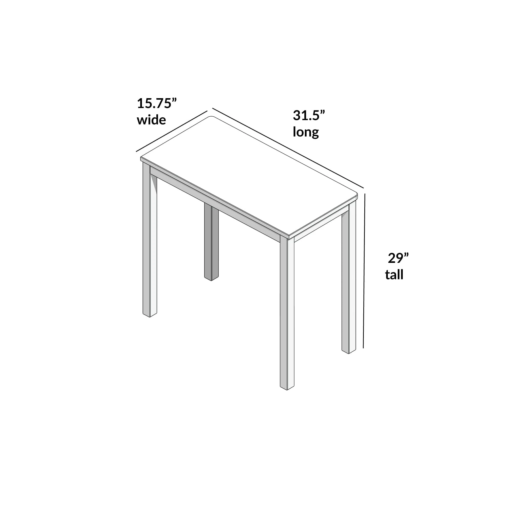 Modern Farmhouse Desk - Image 9
