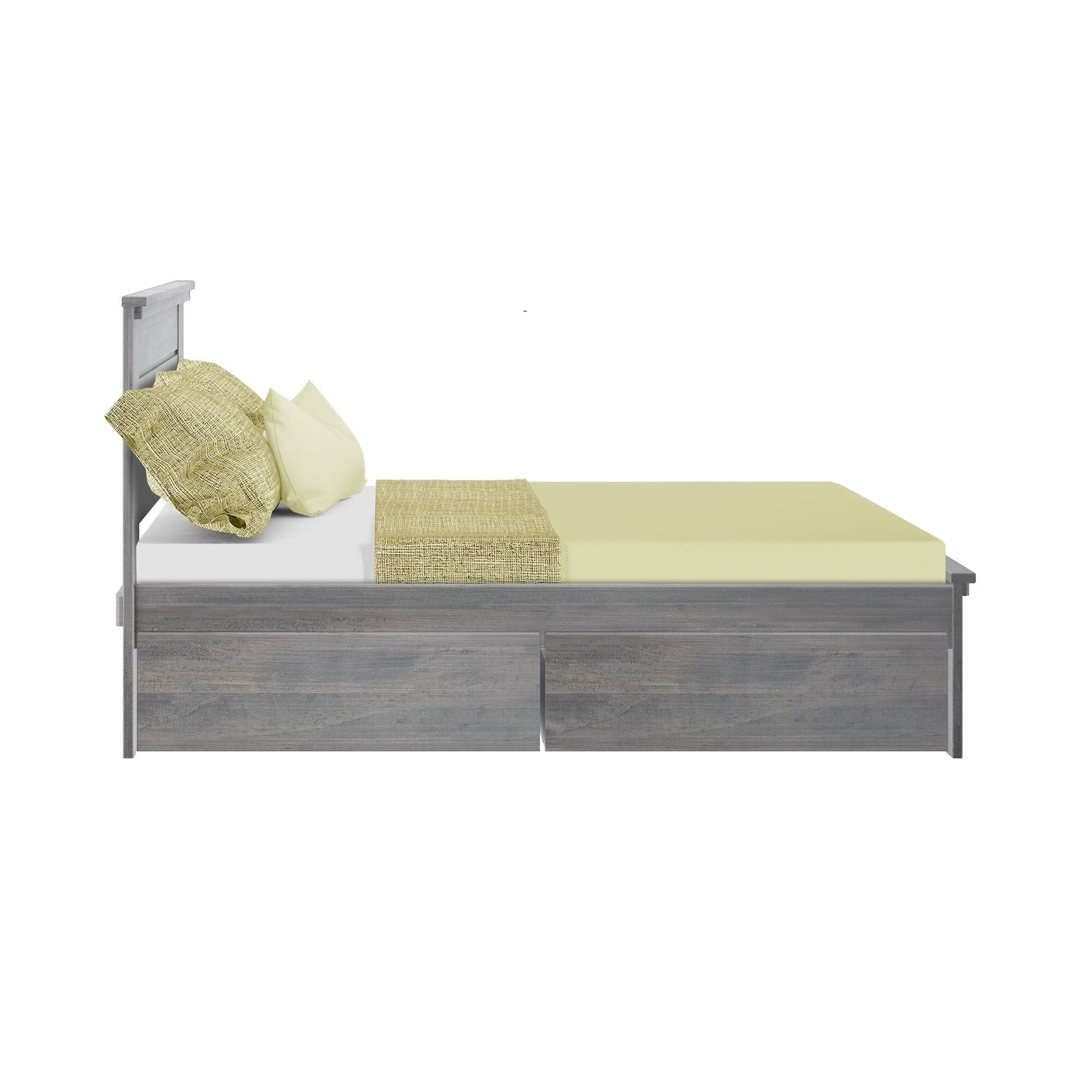 Modern Farmhouse Full Panel Bed With Storage Drawers - Image 5