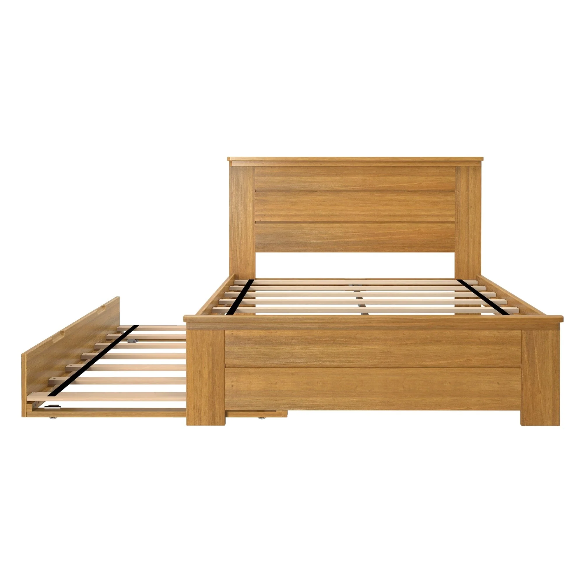 Modern Farmhouse Full Panel Bed With Trundle - Image 10