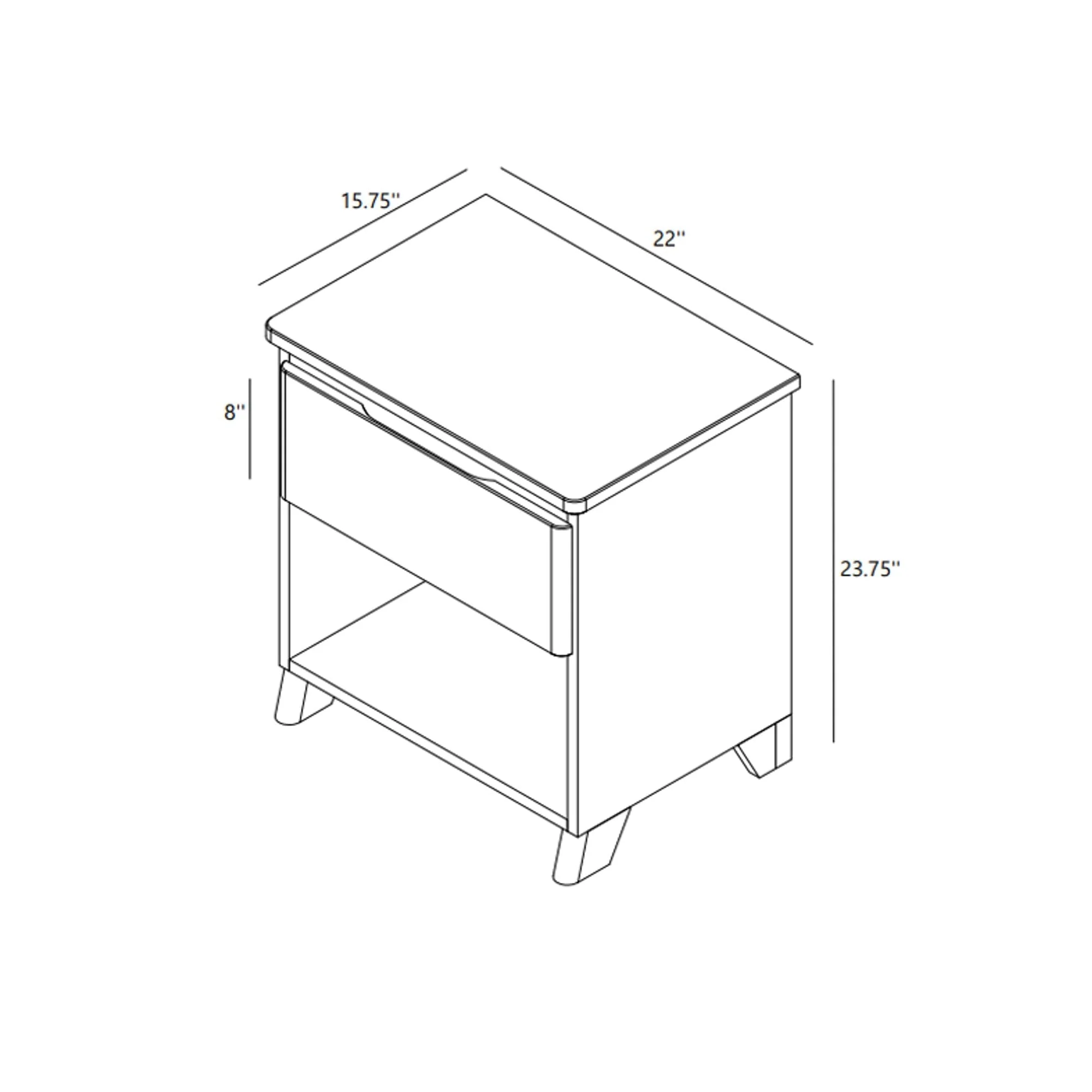 Modern Farmhouse Nightstand - Image 33