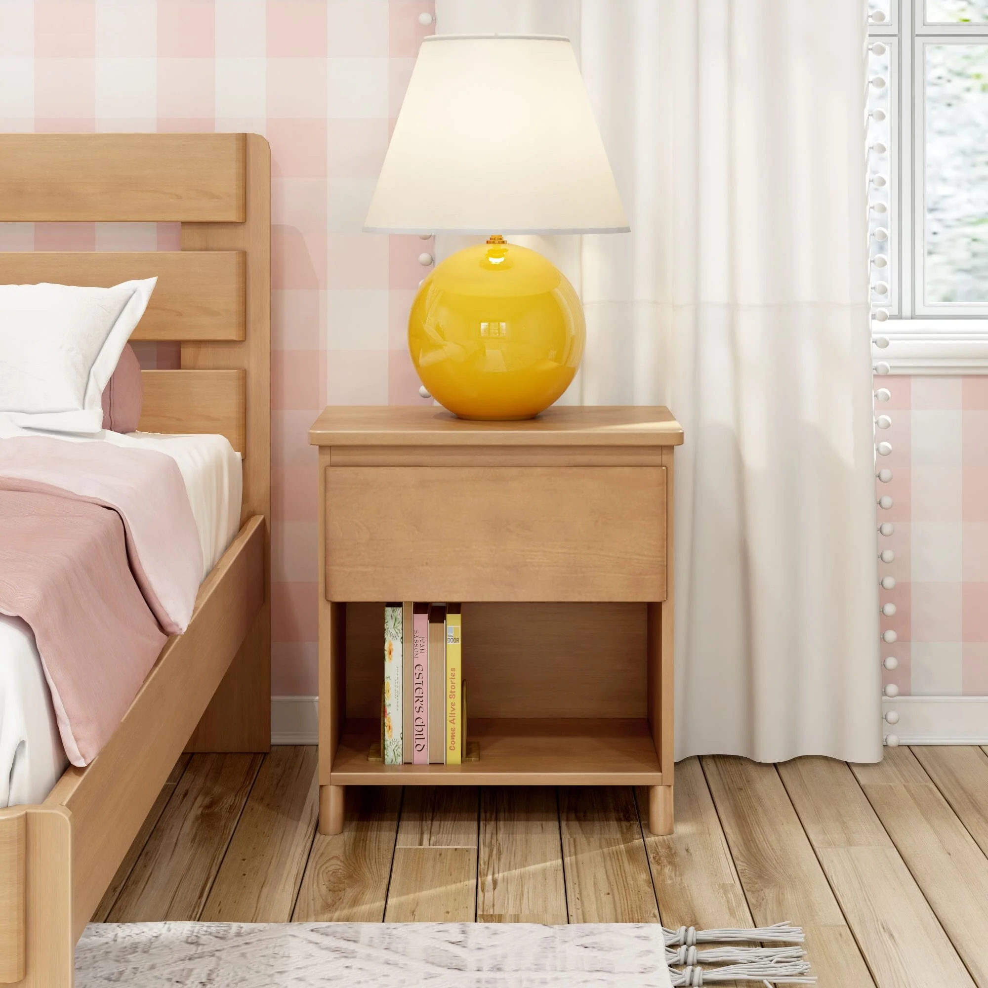 Modern Farmhouse Nightstand - Image 8