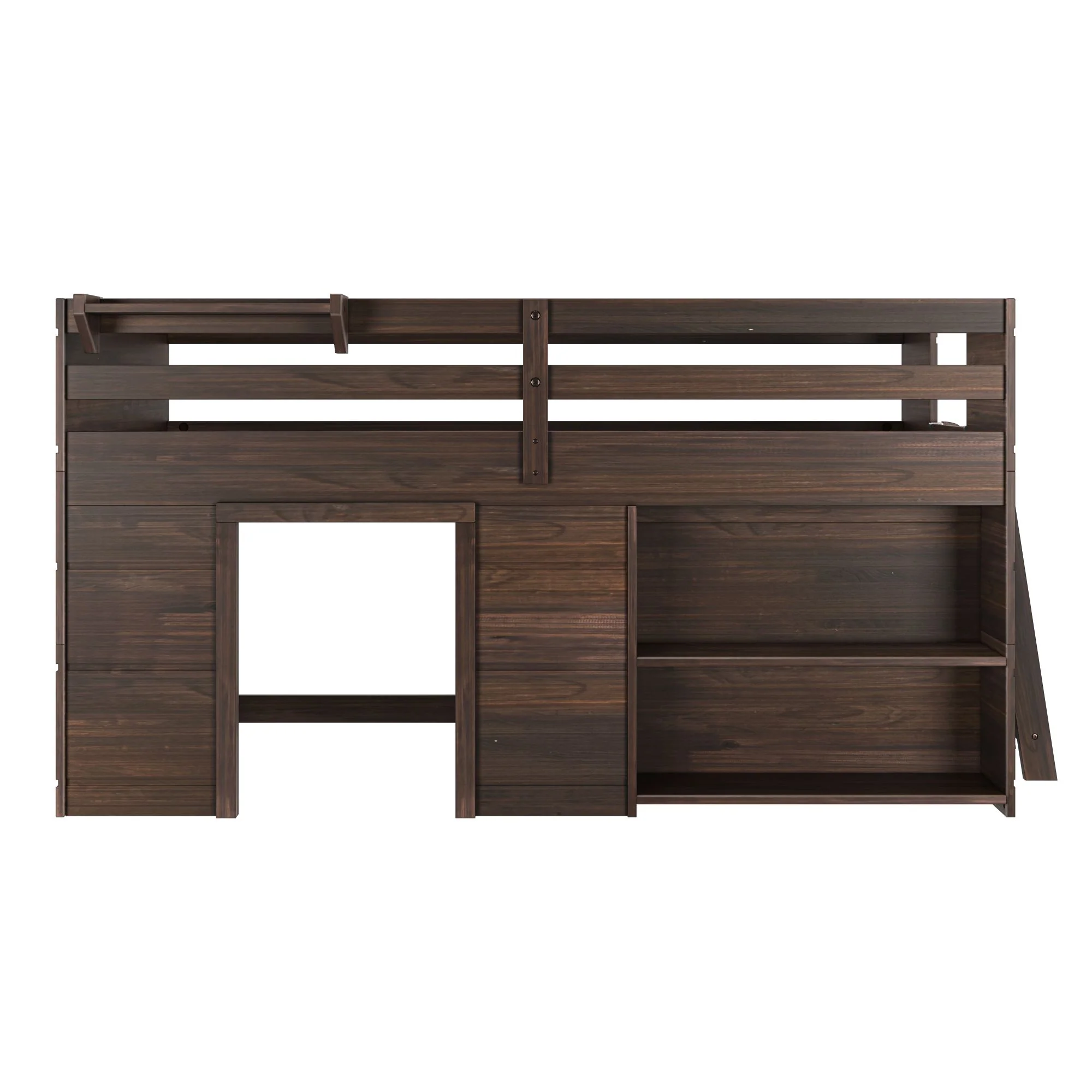 Modern Farmhouse Play & Display Twin Low Loft - Image 13