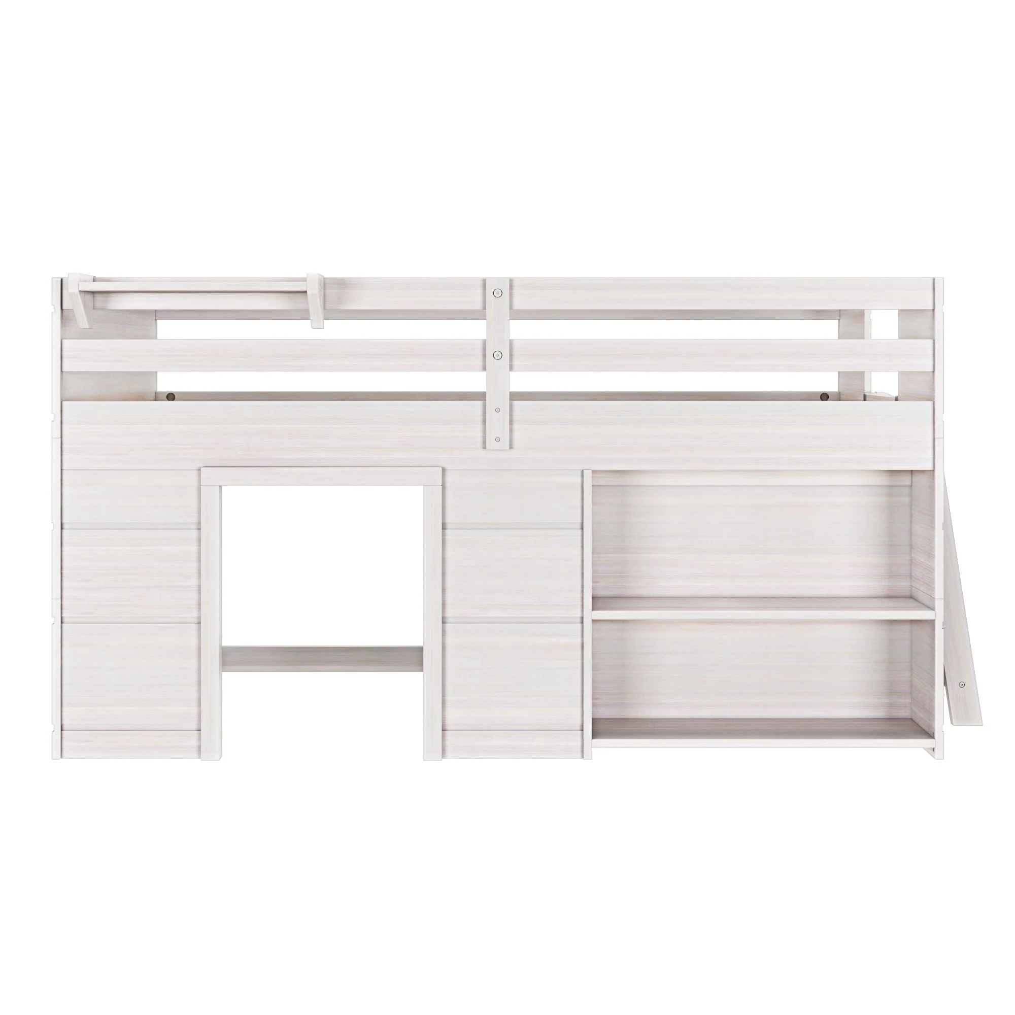 Modern Farmhouse Play & Display Twin Low Loft - Image 14