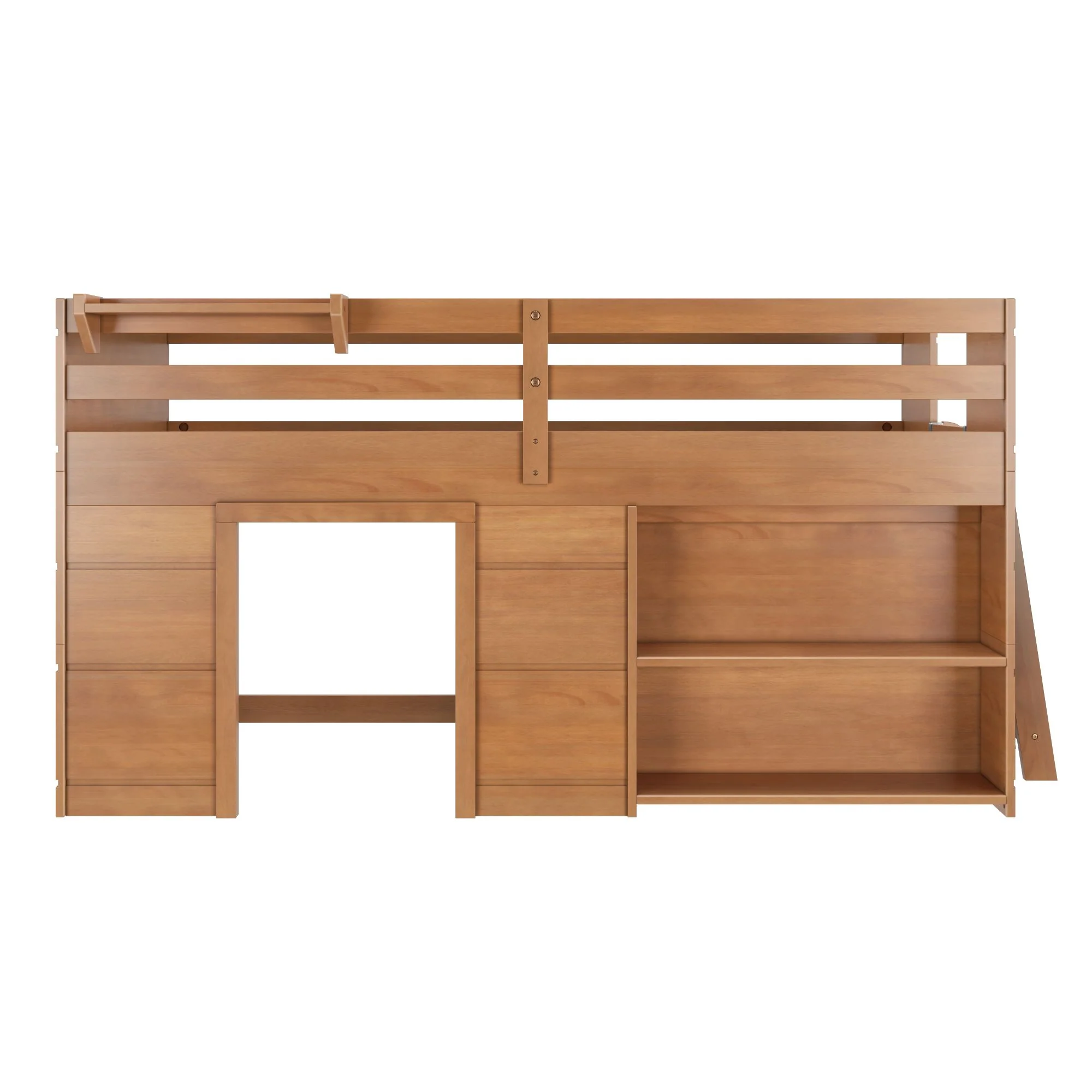 Modern Farmhouse Play & Display Twin Low Loft - Image 16