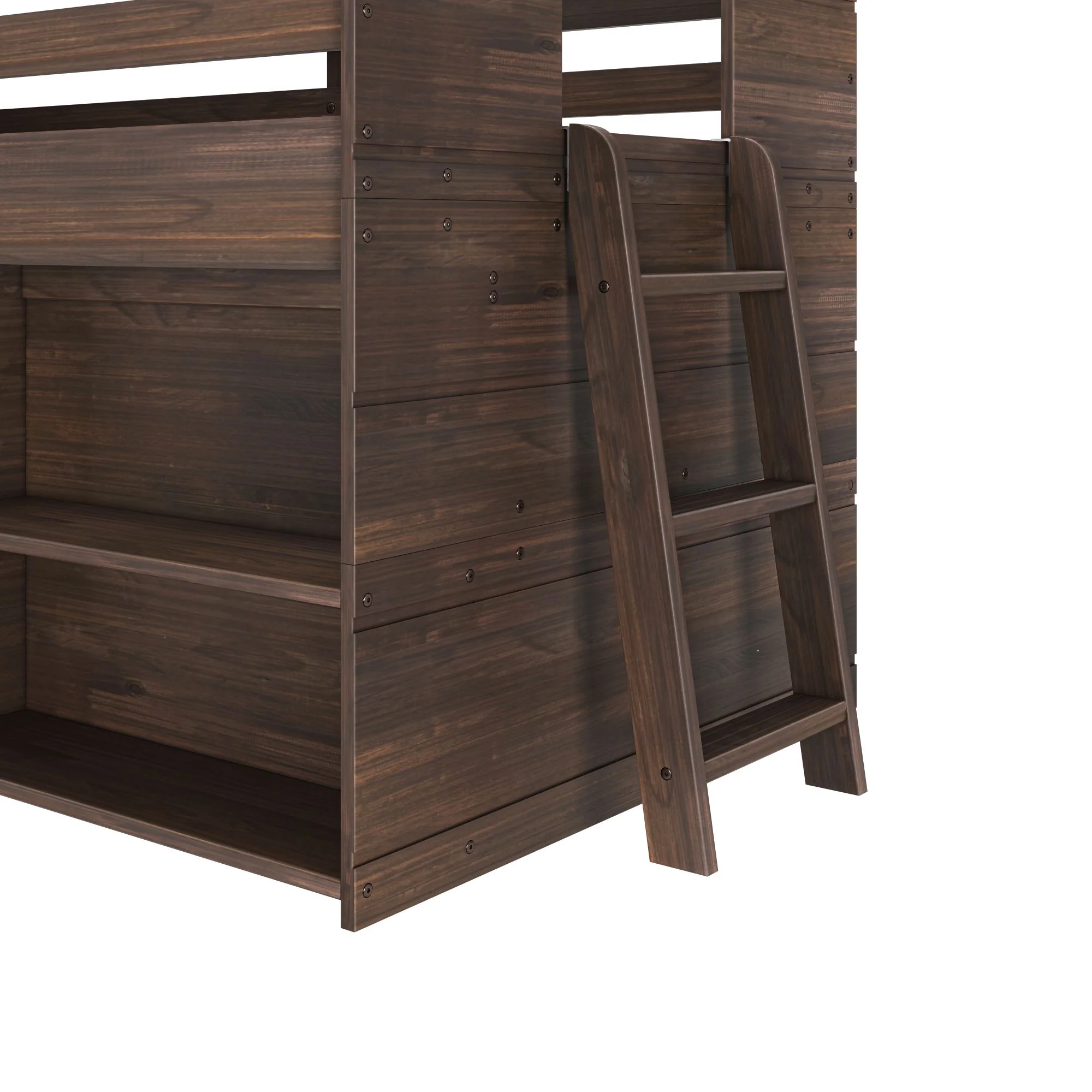 Modern Farmhouse Play & Display Twin Low Loft - Image 17