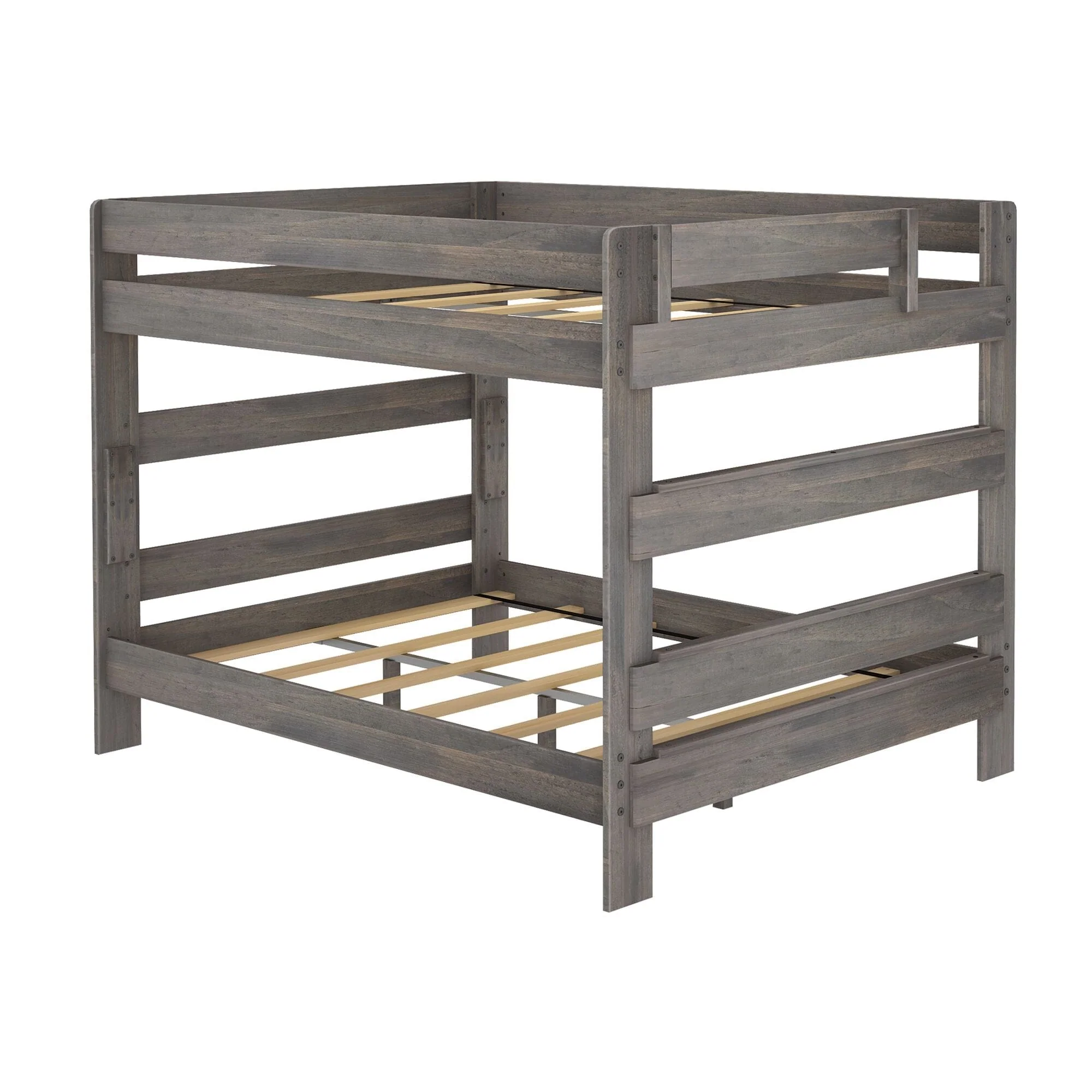 Modern Farmhouse Queen Over Queen Bunk Bed - Image 10