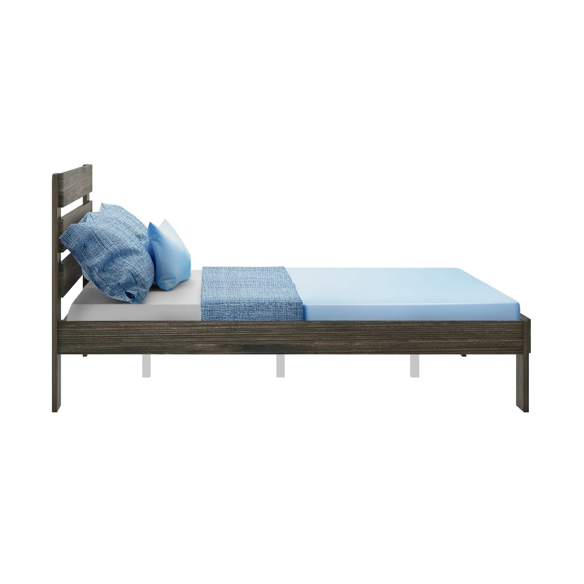 Modern Farmhouse Queen Plank Bed - Image 12