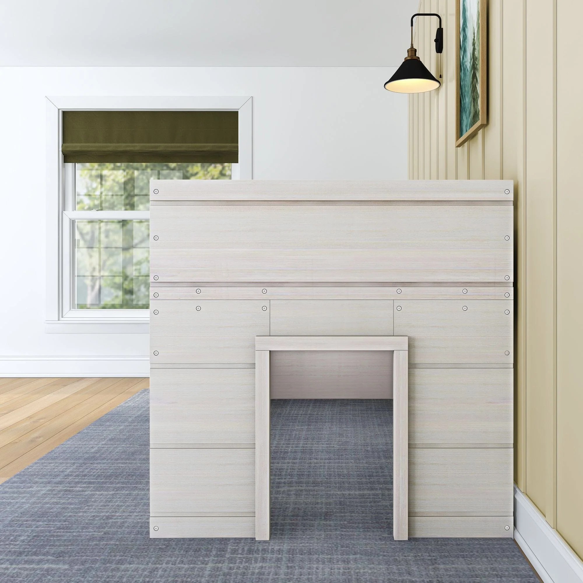 Modern Farmhouse Twin Low Loft - Image 22