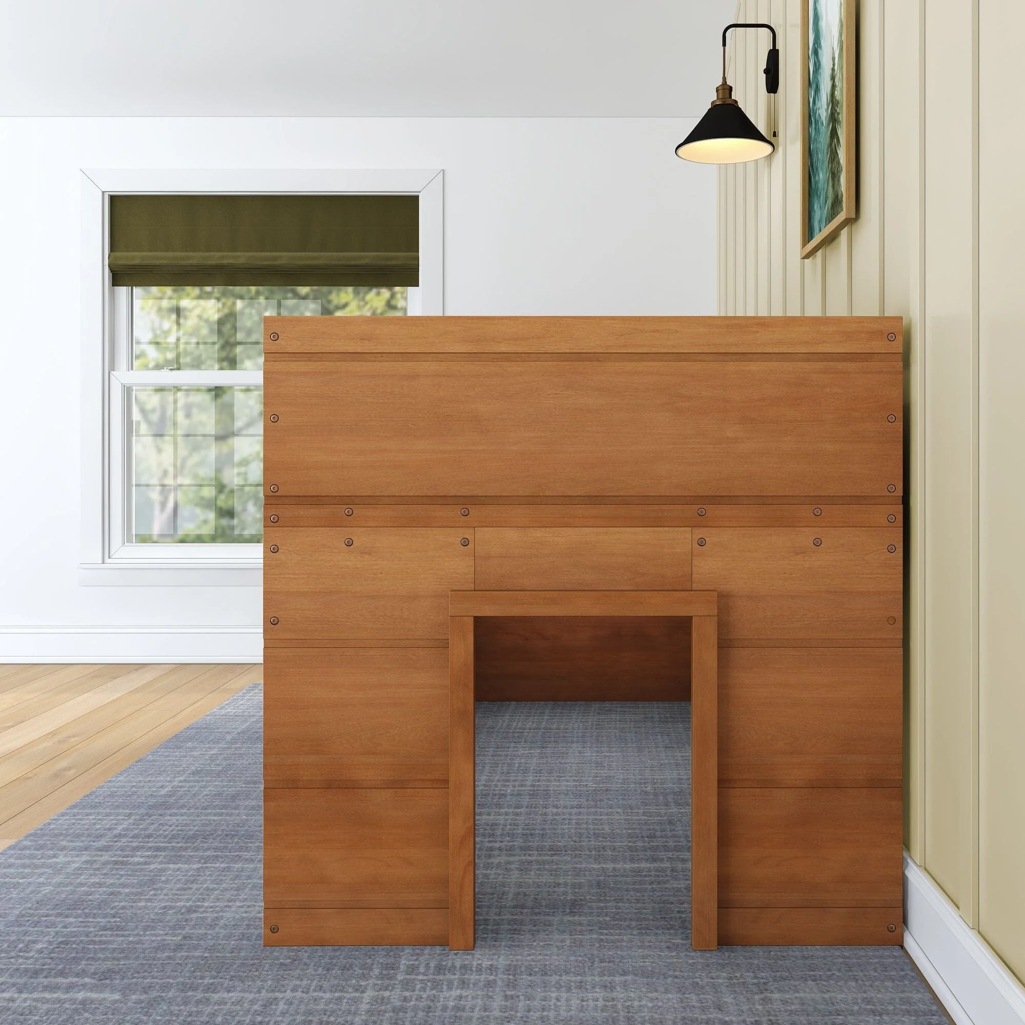 Modern Farmhouse Twin Low Loft - Image 24