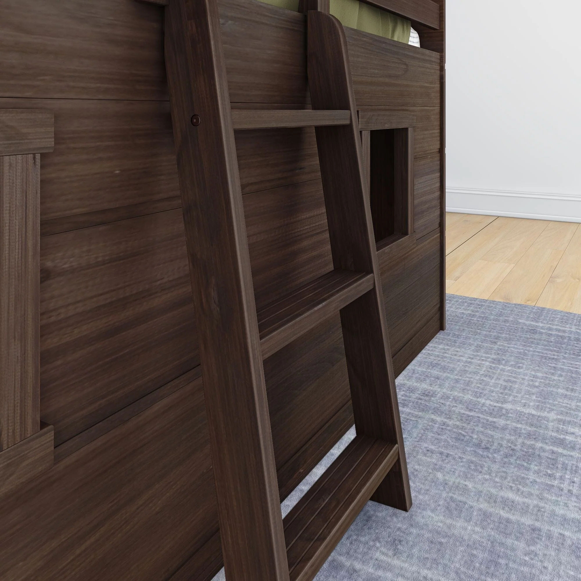 Modern Farmhouse Twin Low Loft - Image 25