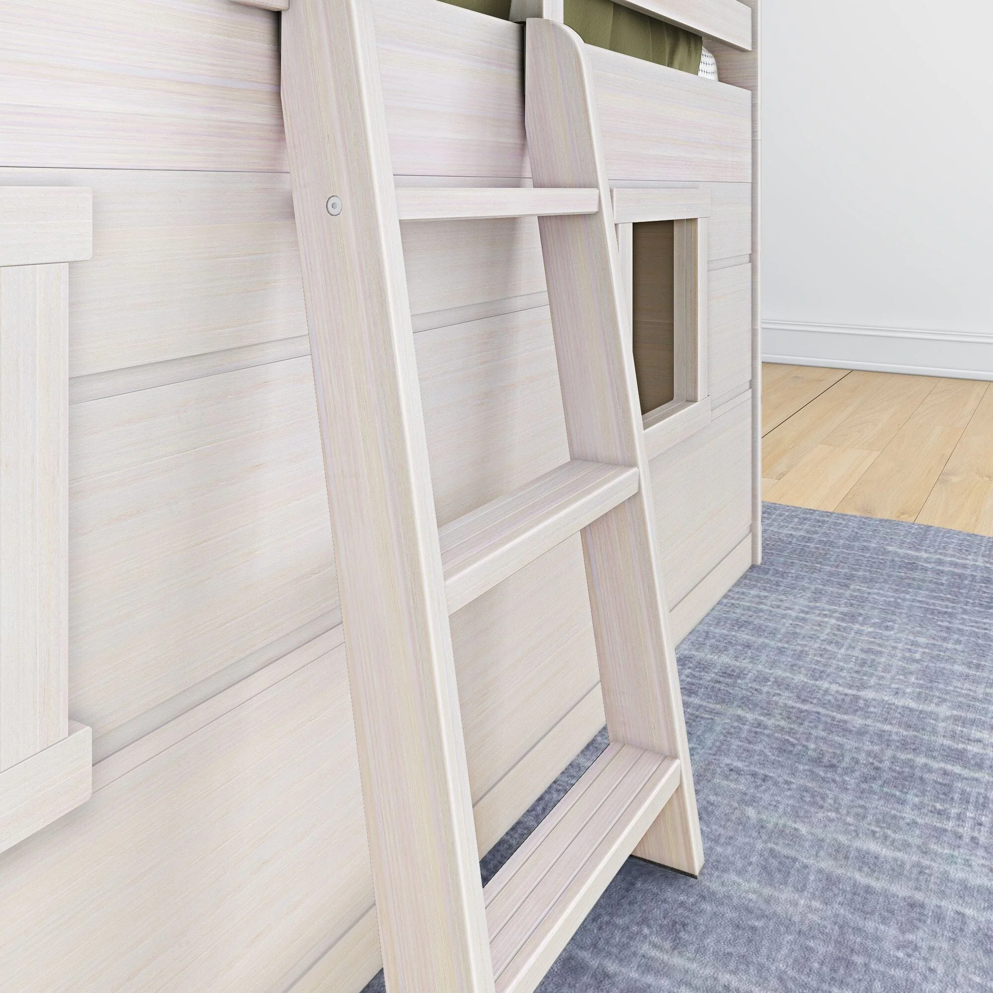 Modern Farmhouse Twin Low Loft - Image 26