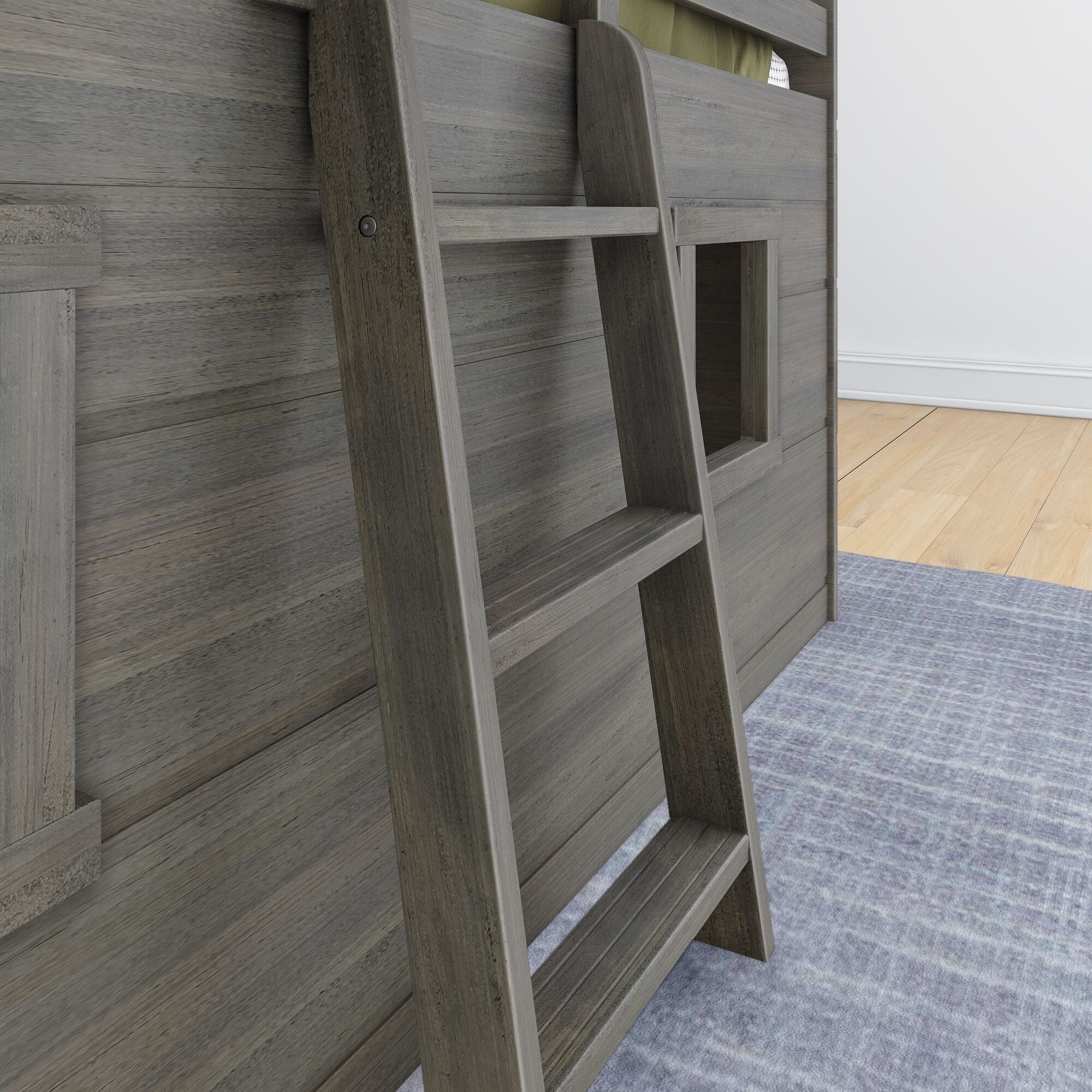 Modern Farmhouse Twin Low Loft - Image 27