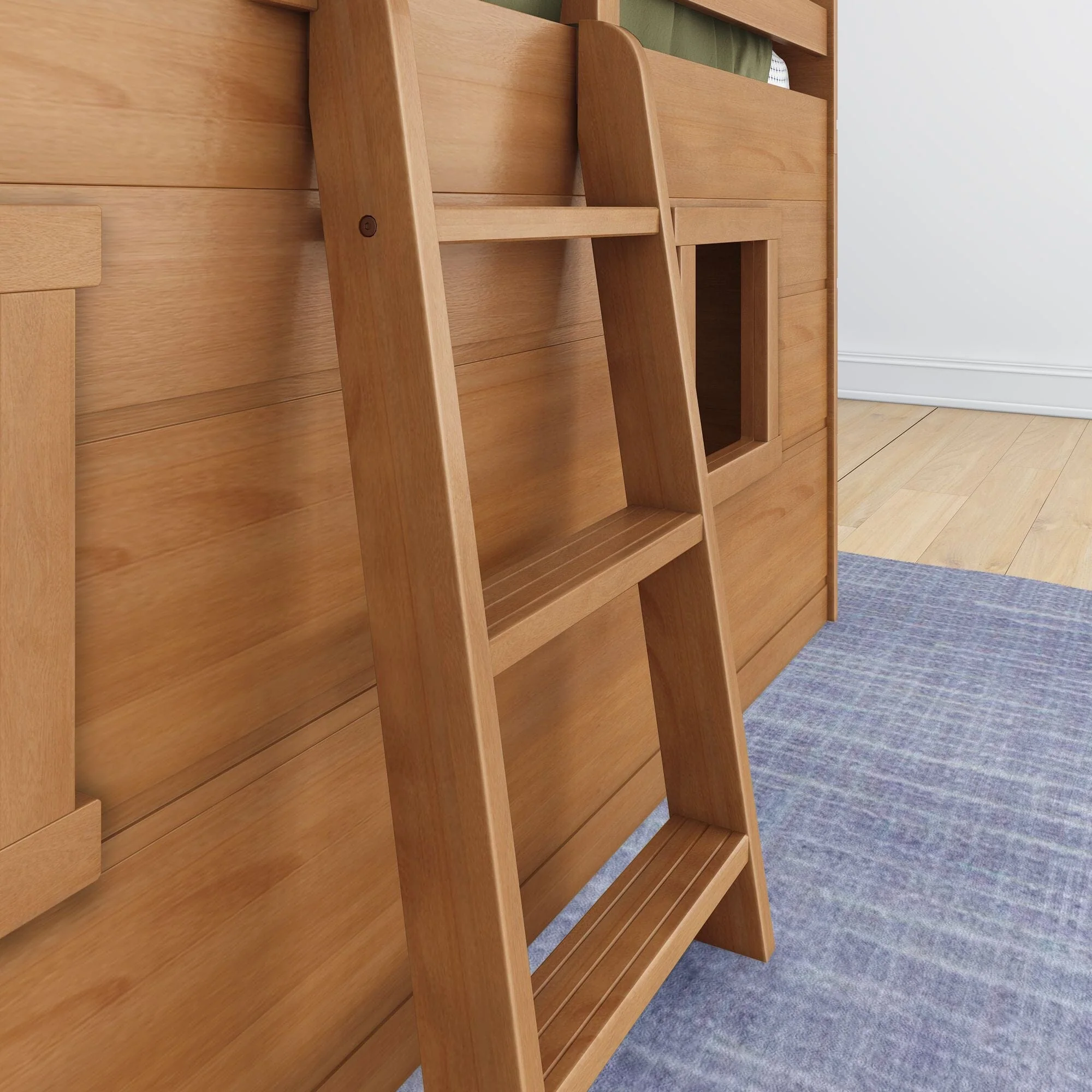 Modern Farmhouse Twin Low Loft - Image 28