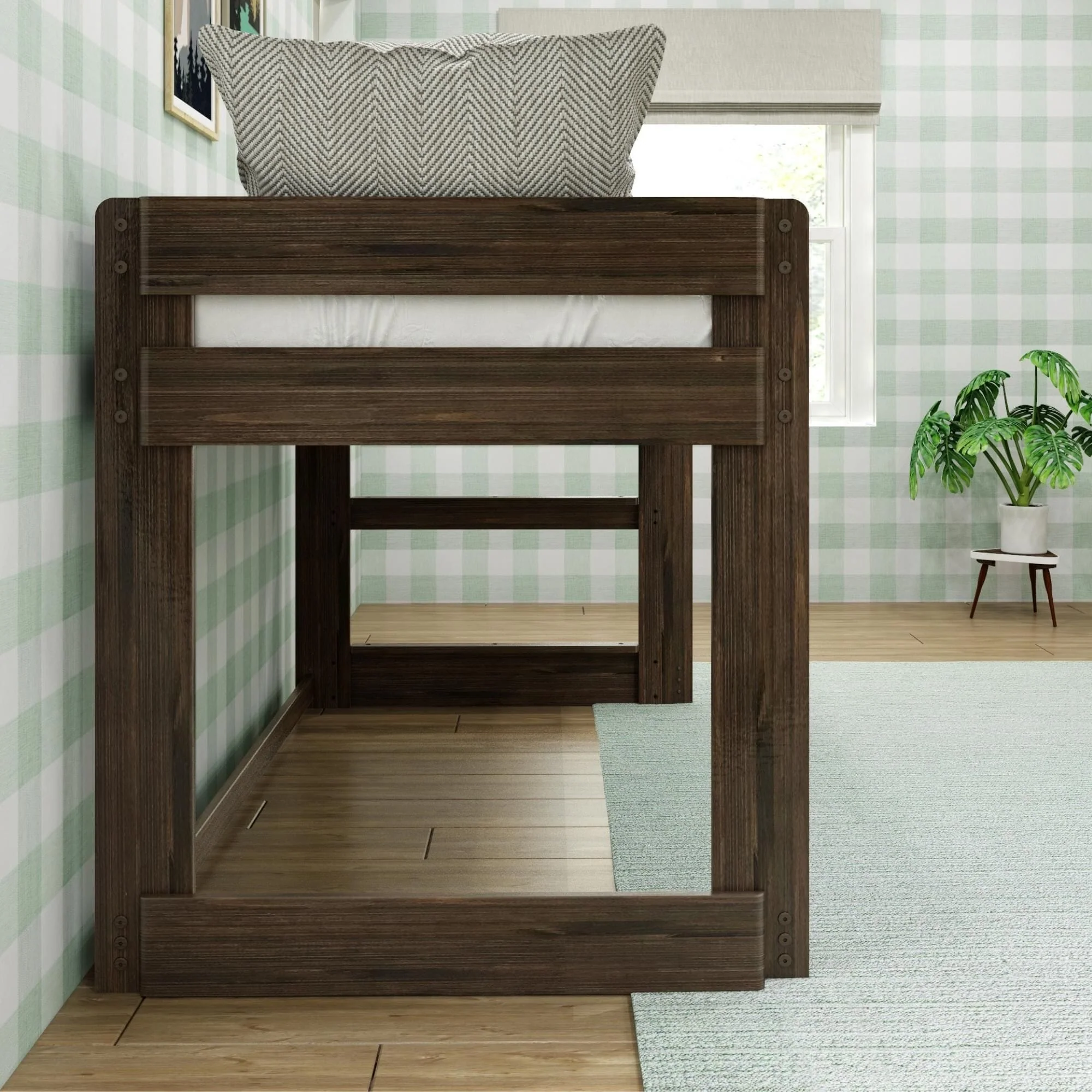 Modern Farmhouse Twin Low Loft Bed - Image 16