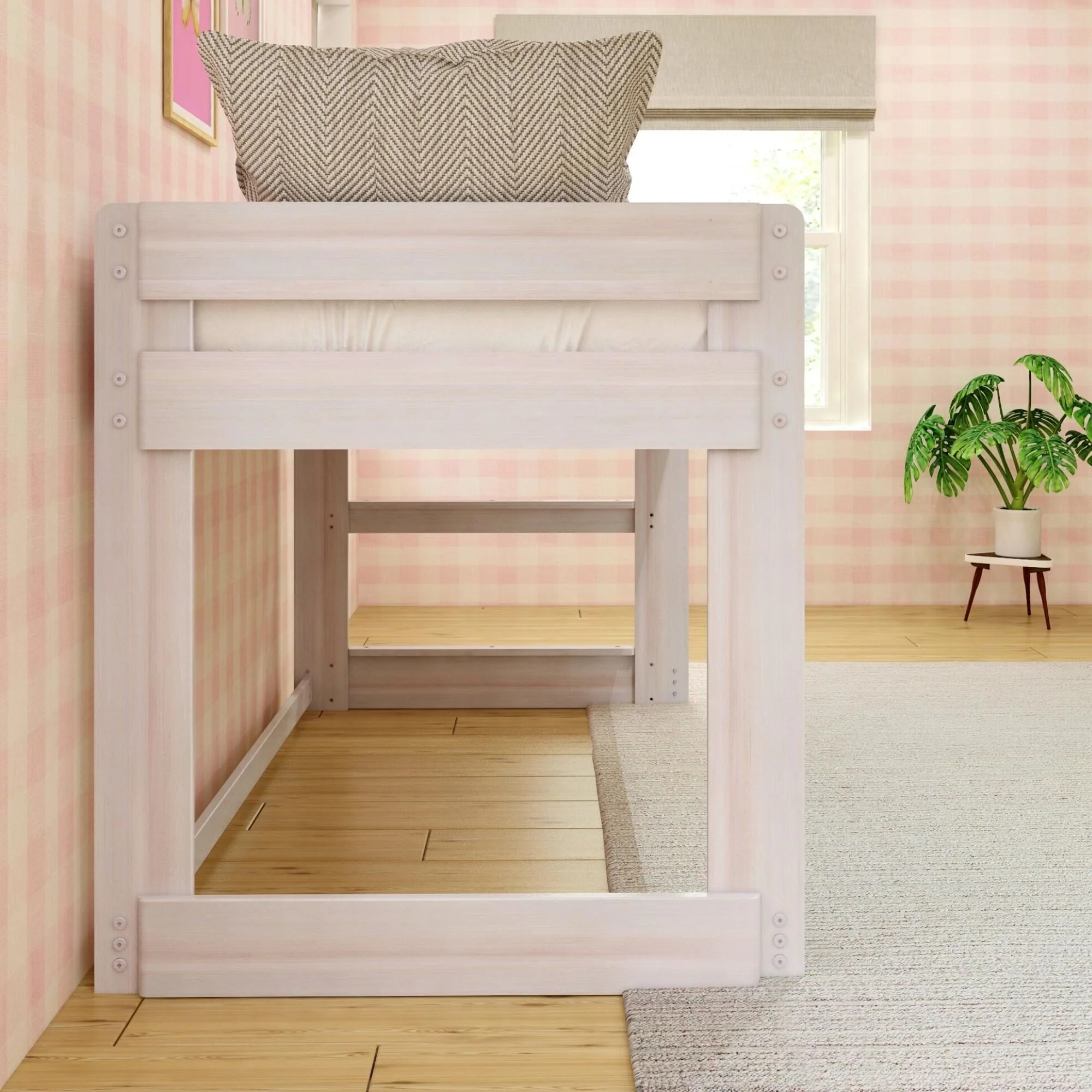 Modern Farmhouse Twin Low Loft Bed - Image 17