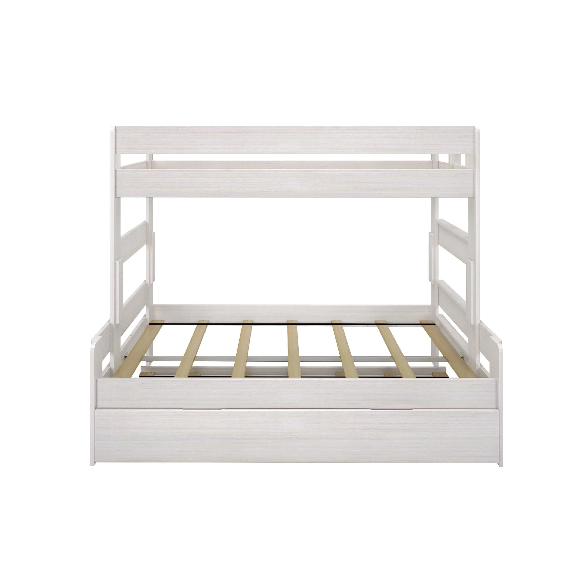 Modern Farmhouse Twin Over Full Bunk Bed With Trundle - Image 10