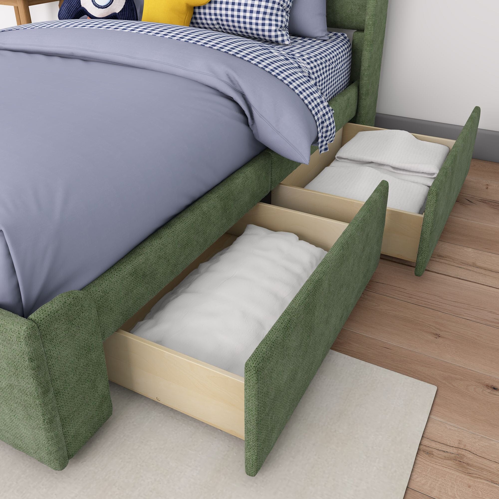 Nicholas Upholstered Full Bed - Image 41