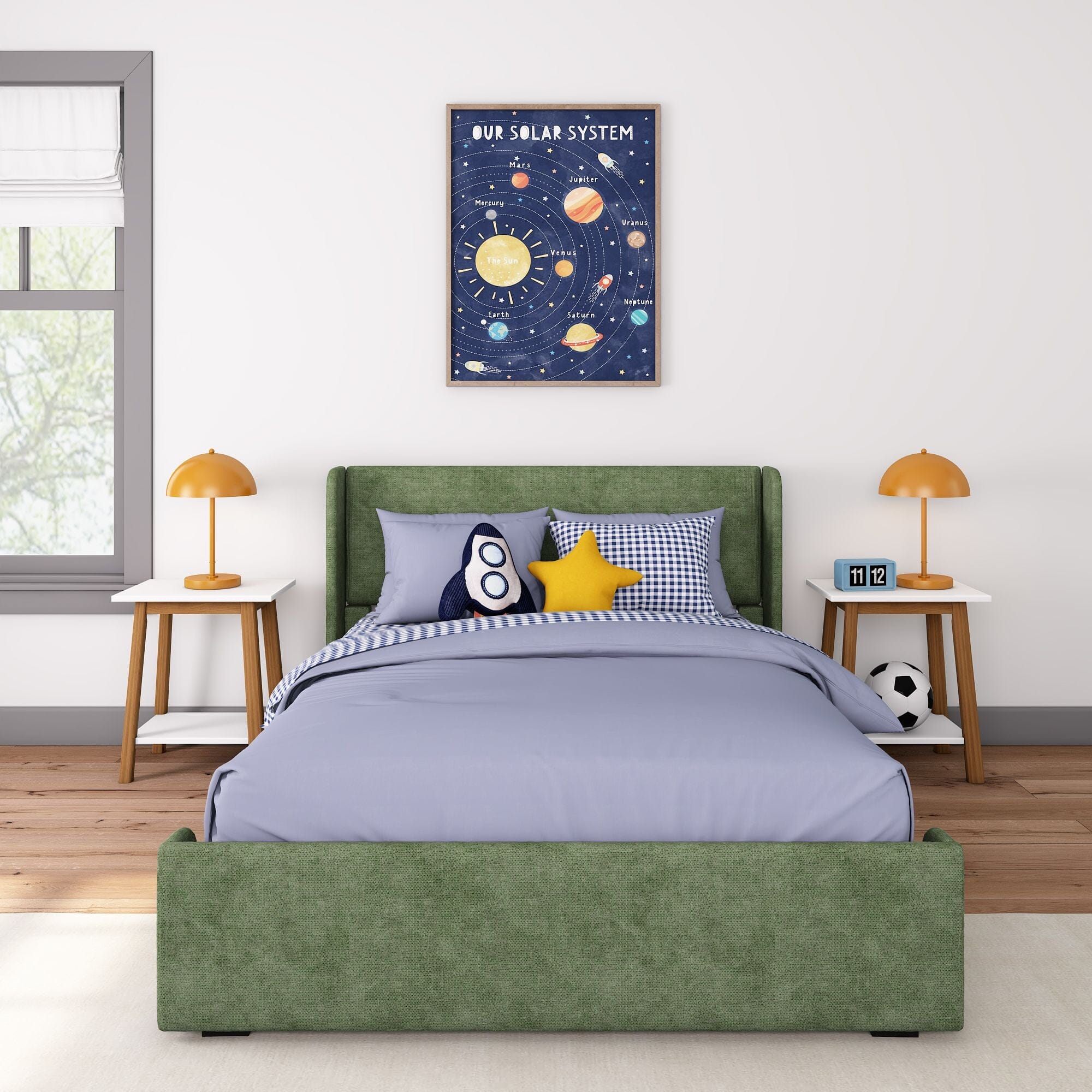 Nicholas Upholstered Full Bed - Image 8