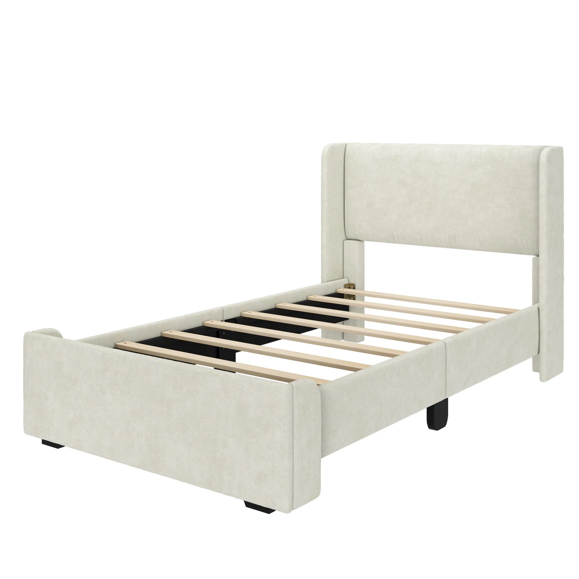 Nicholas Upholstered Twin Bed - Image 13