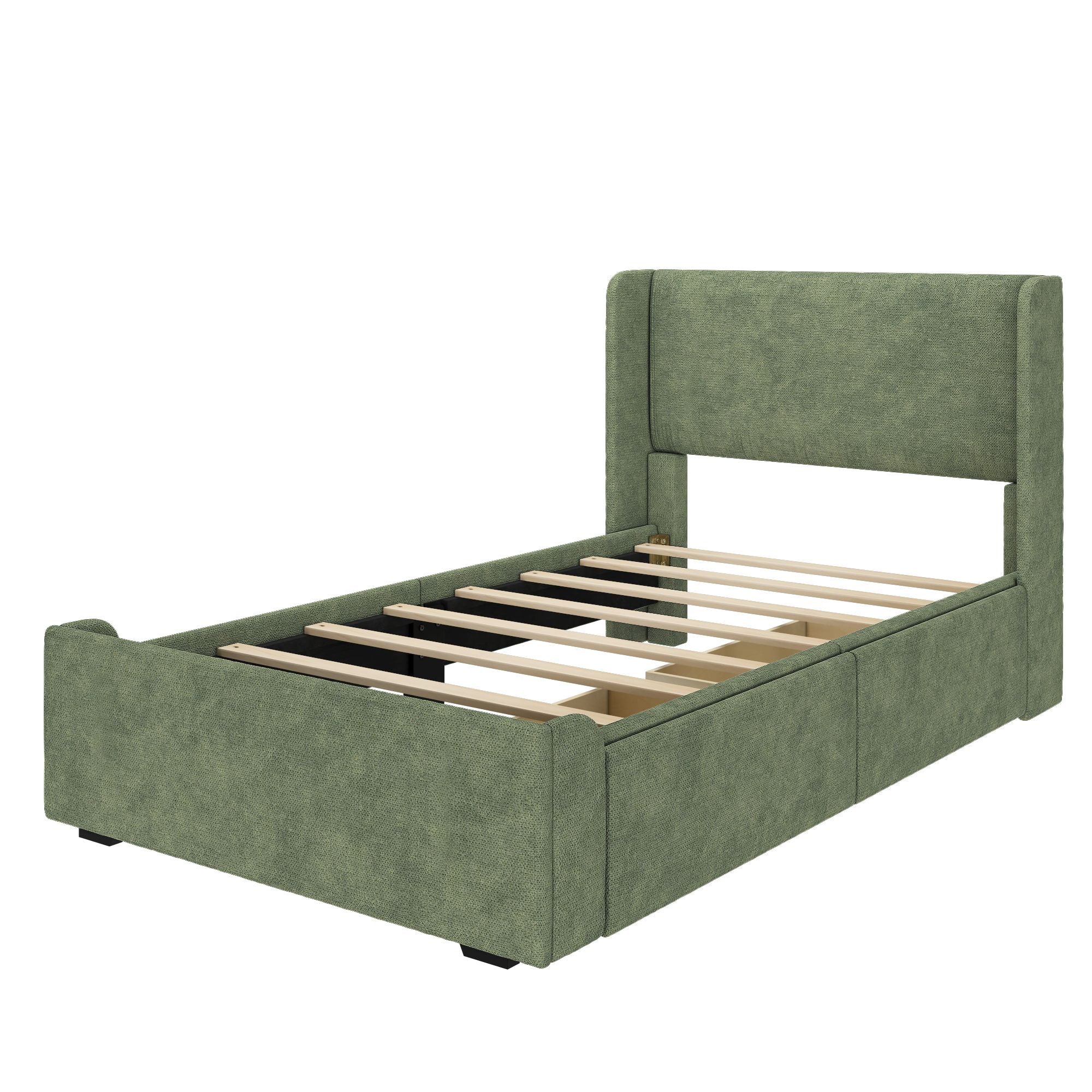 Nicholas Upholstered Twin Bed - Image 17