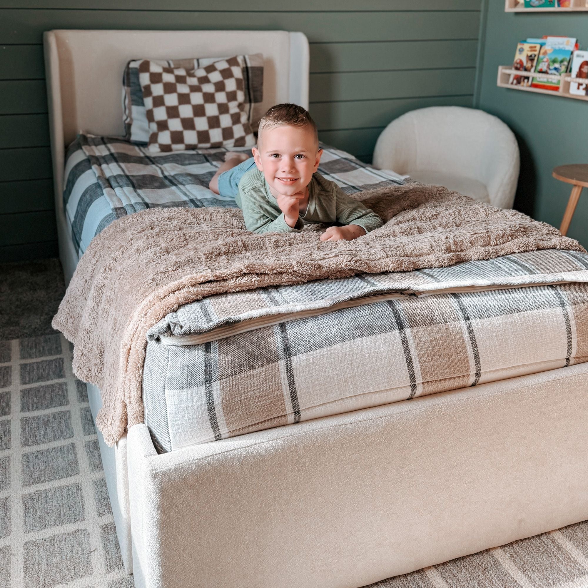Nicholas Upholstered Twin Bed - Image 52
