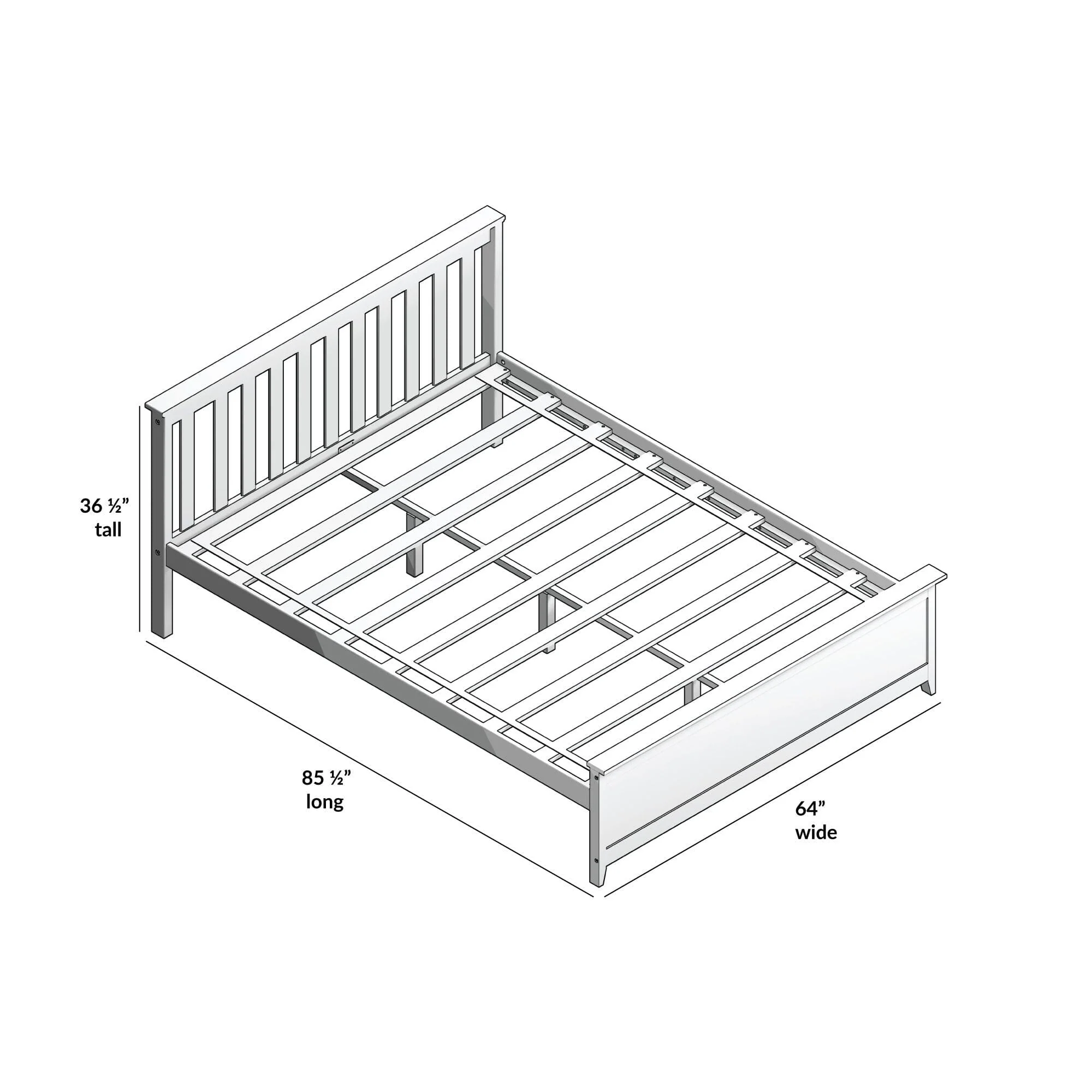 Classic Queen Bed - Image 26