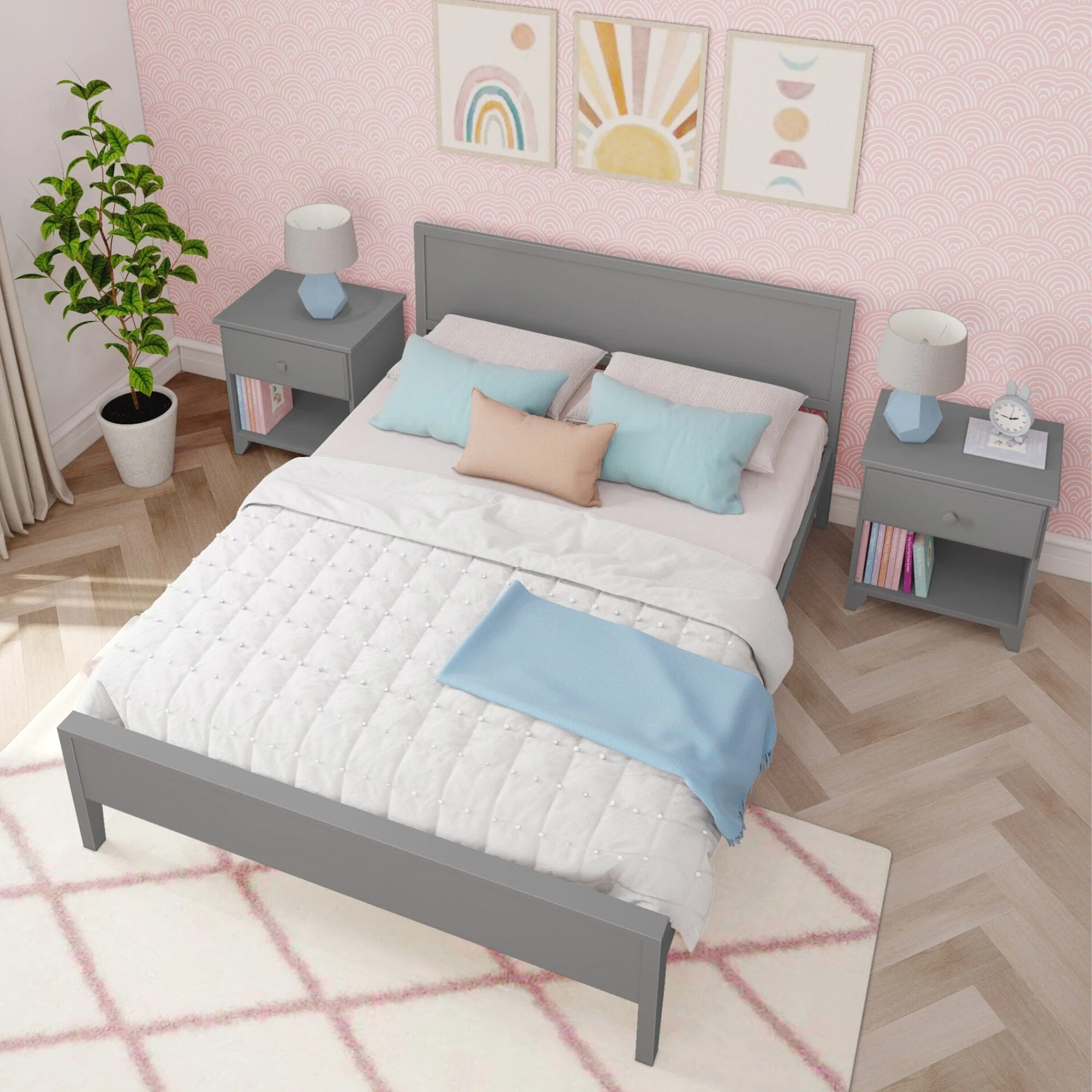 Queen Panel Bed - Image 23