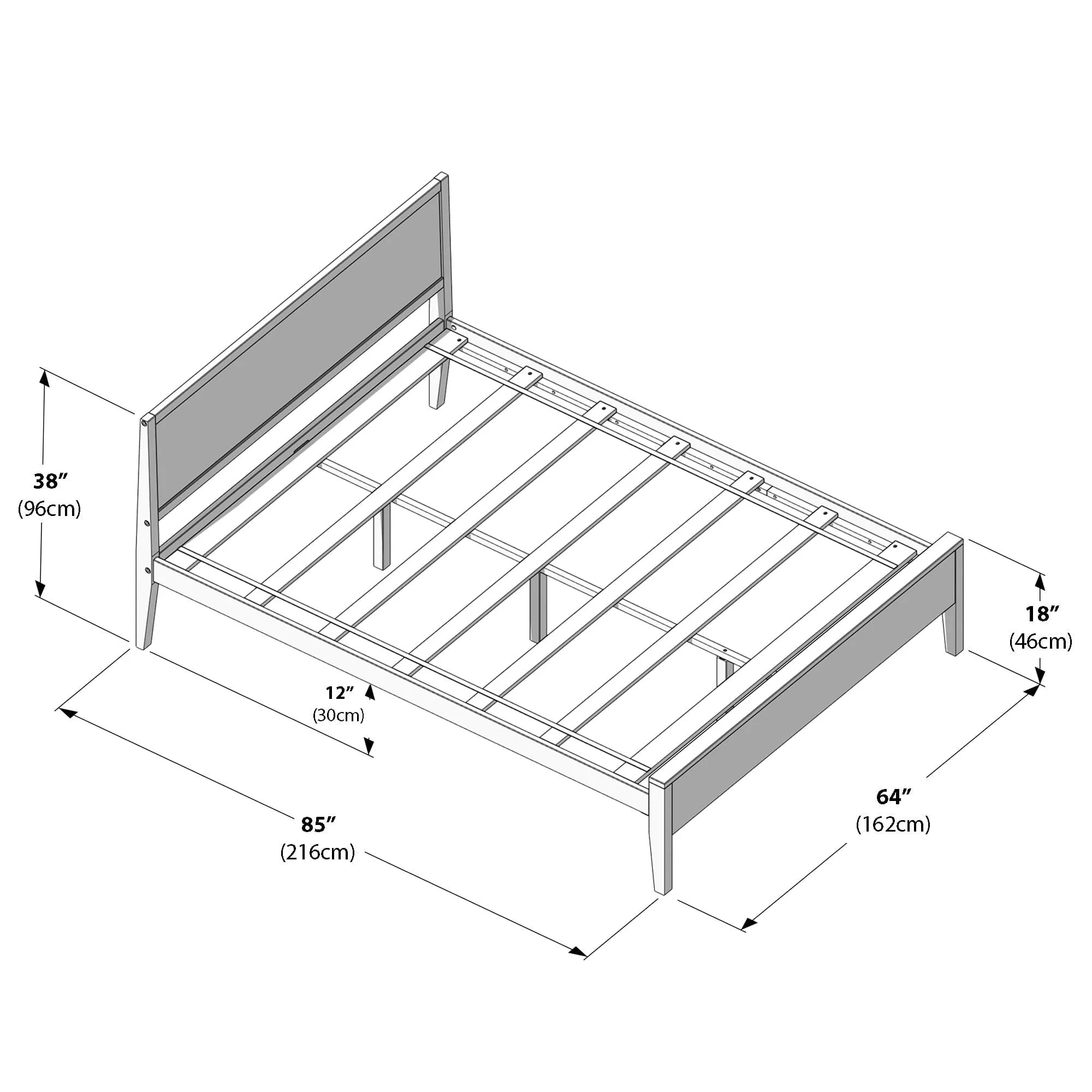 Queen Panel Bed - Image 26