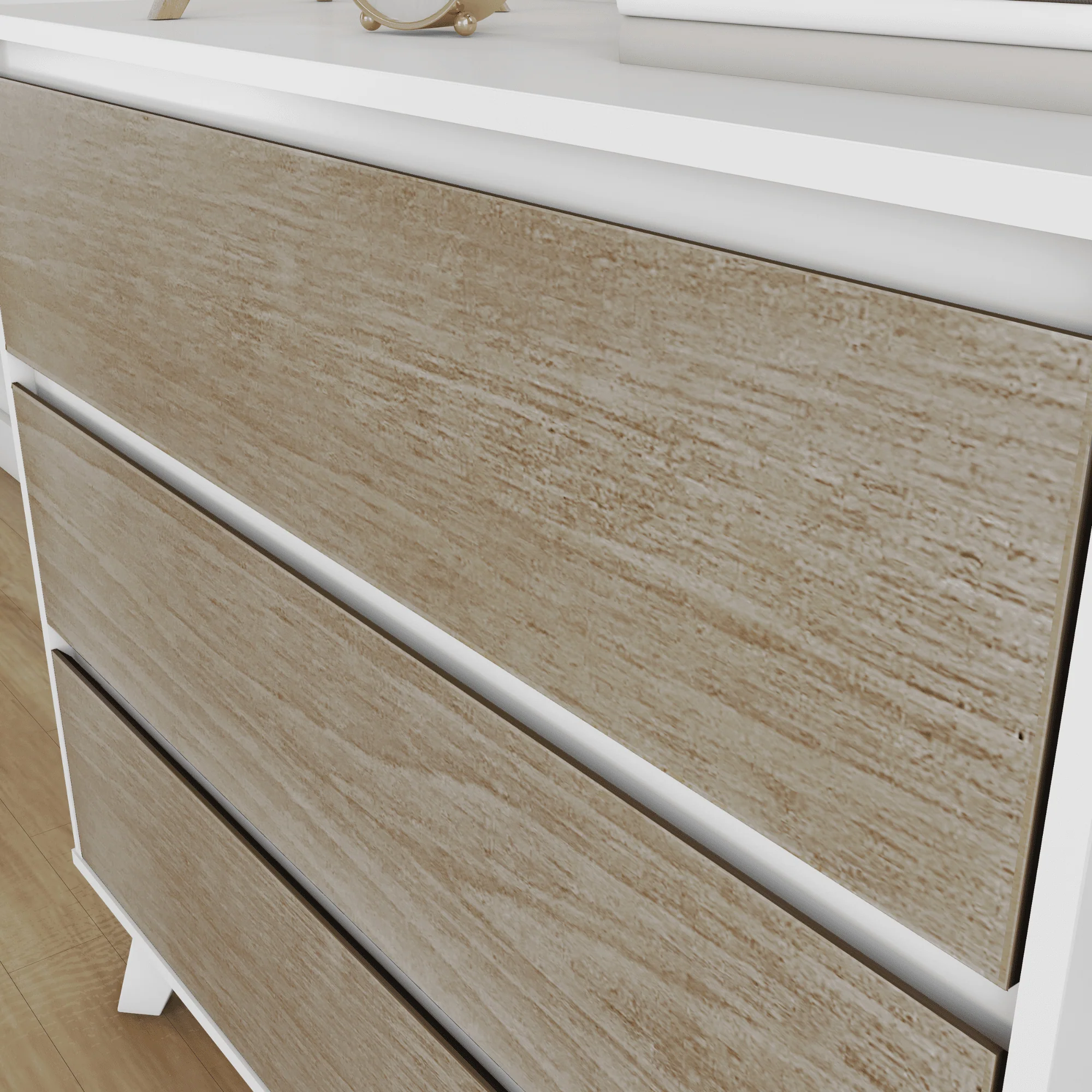 Scandinavian 3-Drawer Dresser - Image 22