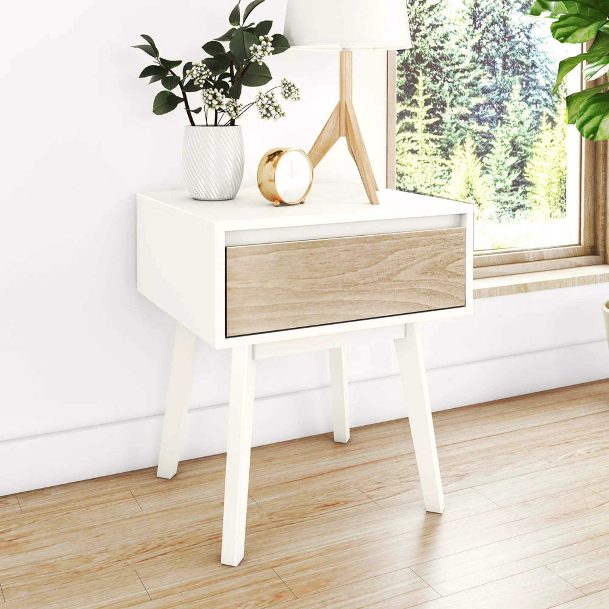 Scandinavian Nightstand (Set of 2) - Image 11