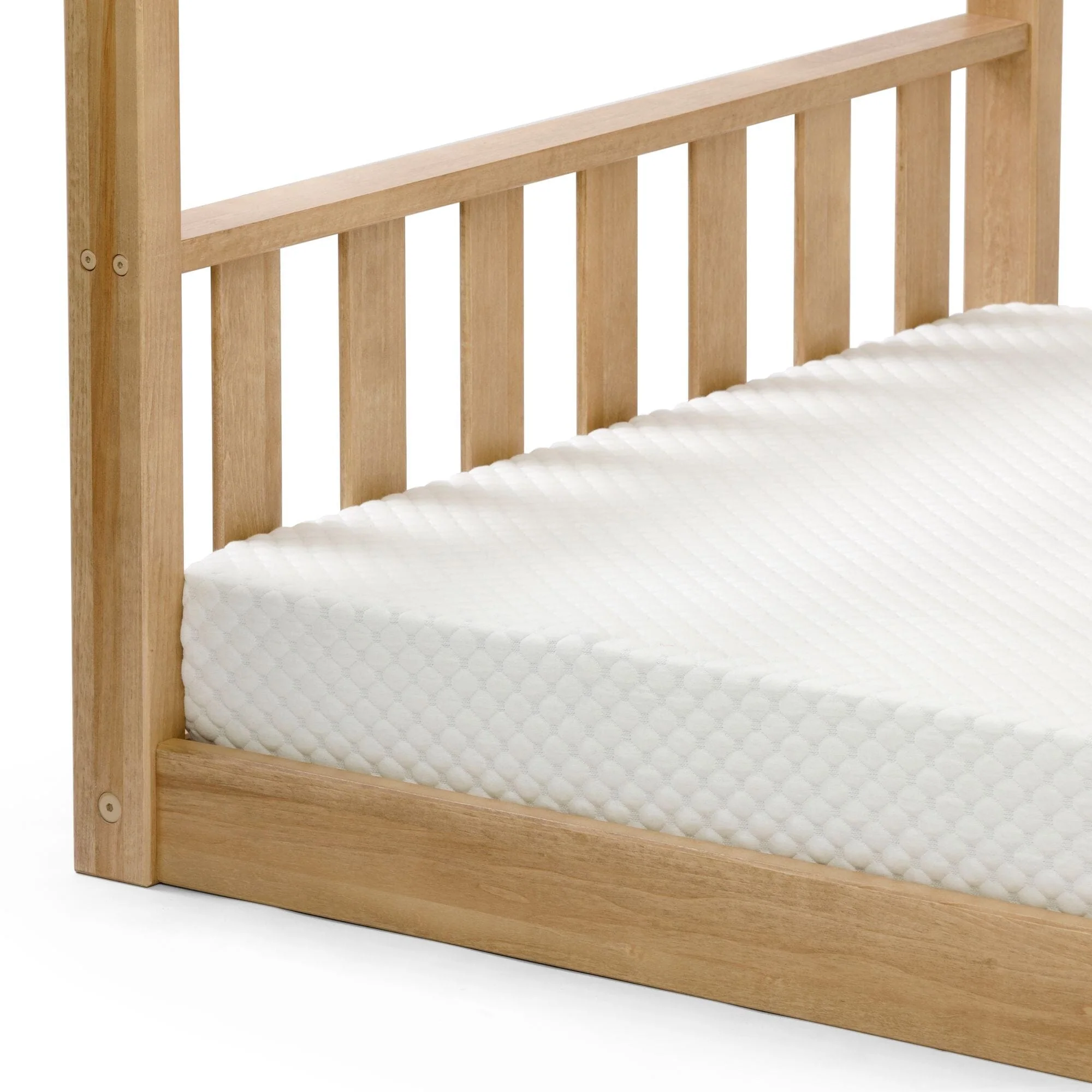 Scandinavian Twin Over Twin Low Bunk Bed - Image 22