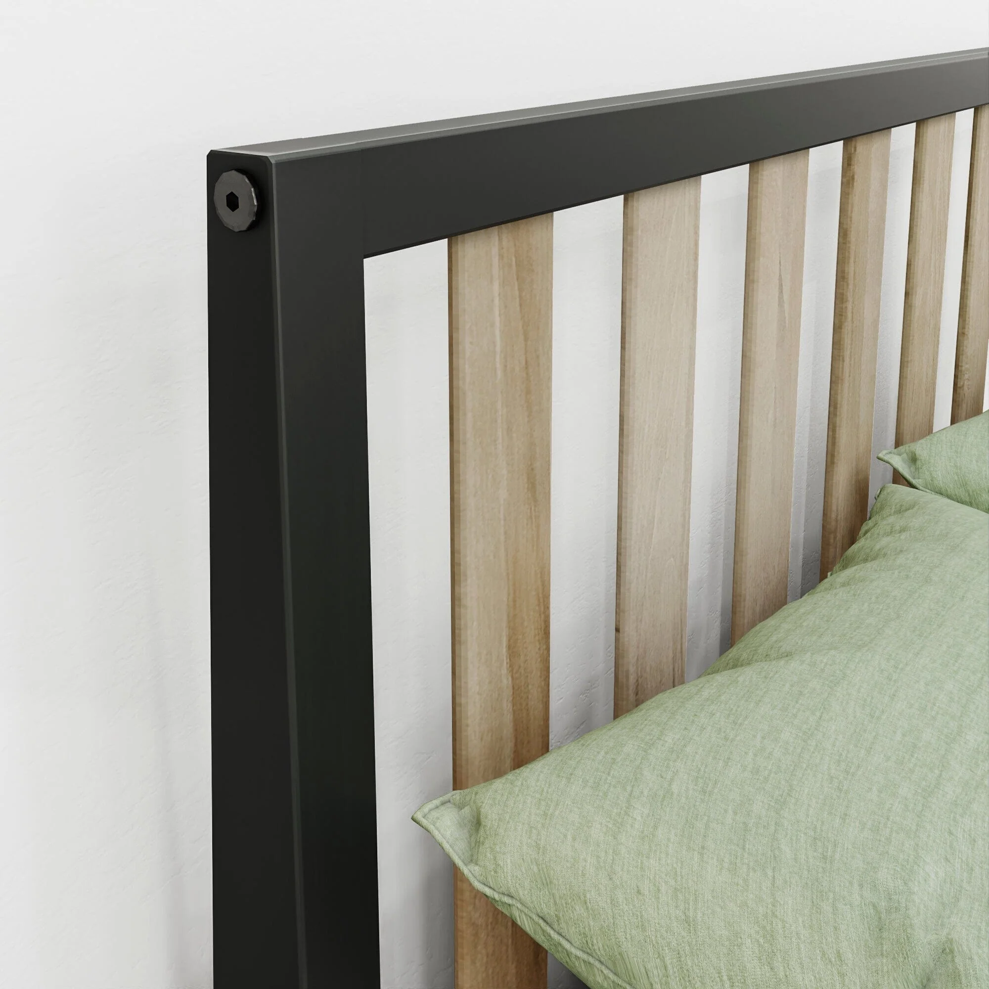 Scandinavian Twin Bed - Image 20