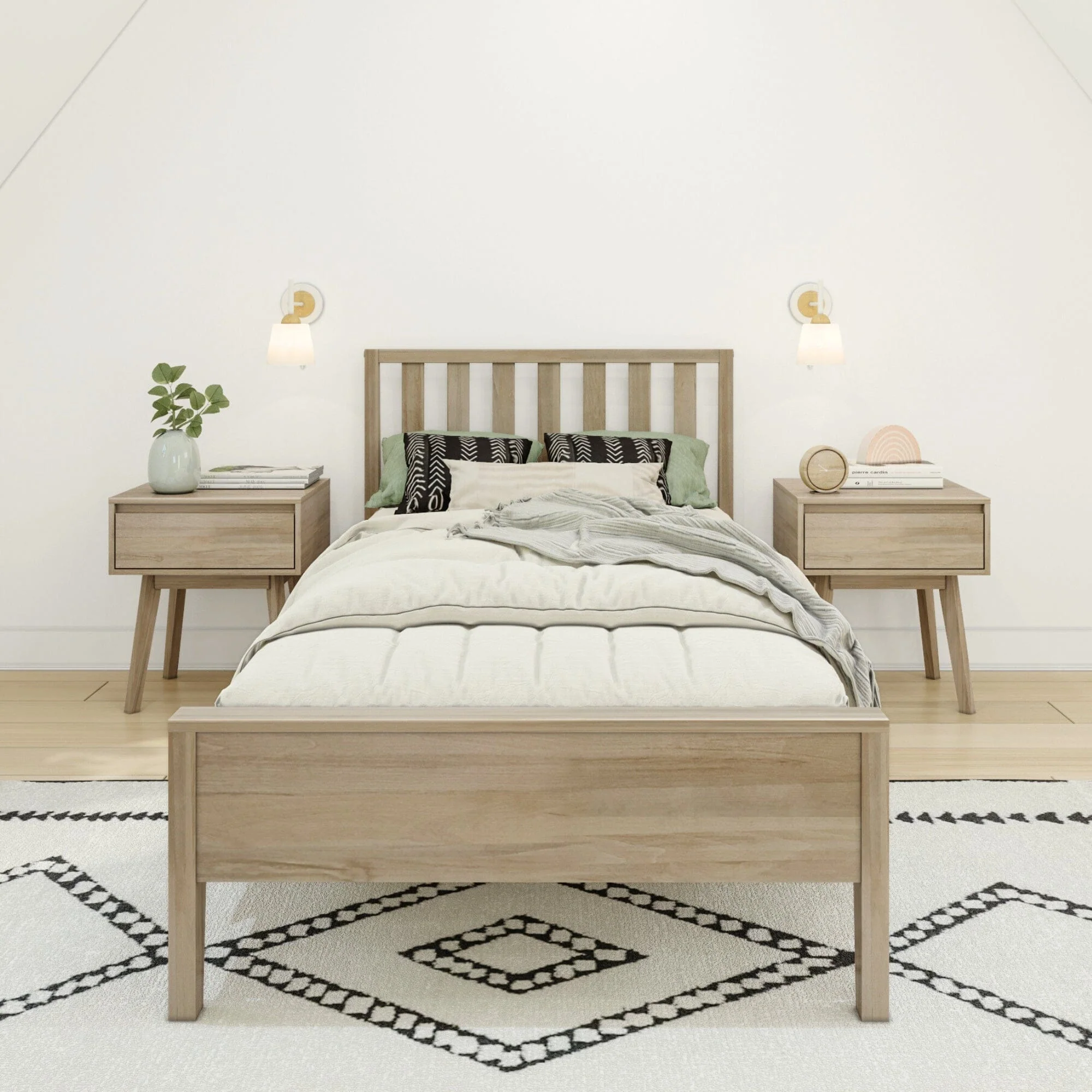 Scandinavian Twin Bed - Image 7